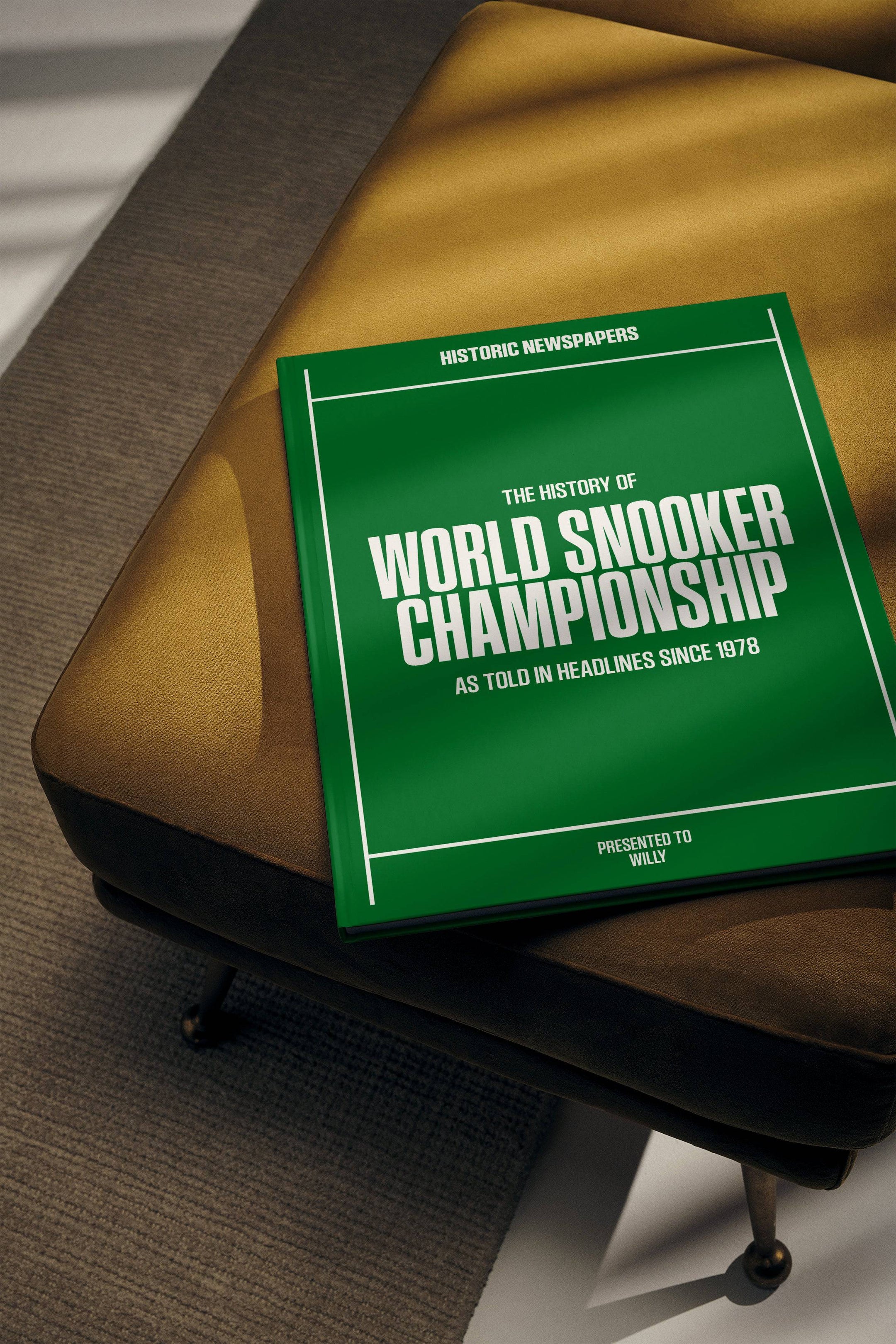 The History of World Snooker Championship - Historic Newspapers