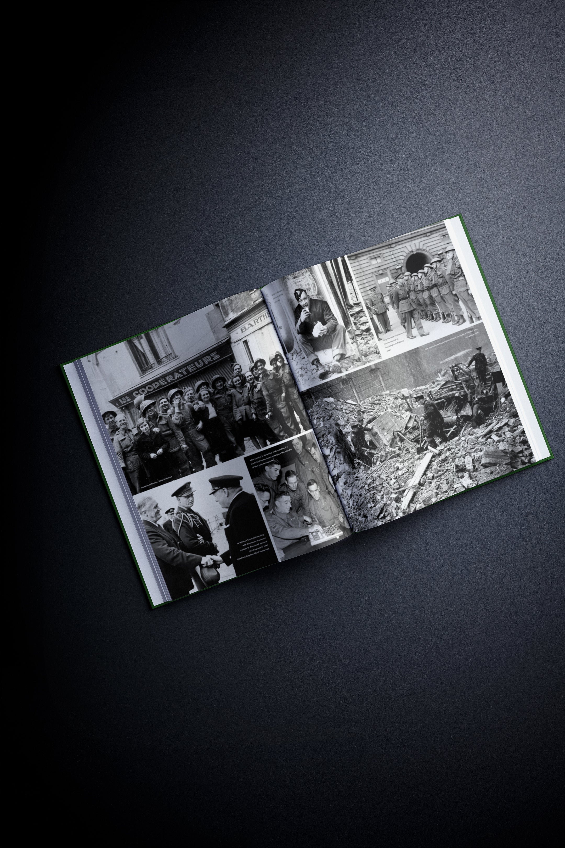 The Anniversary of World War II Pictorial Edition Book - Historic Newspapers