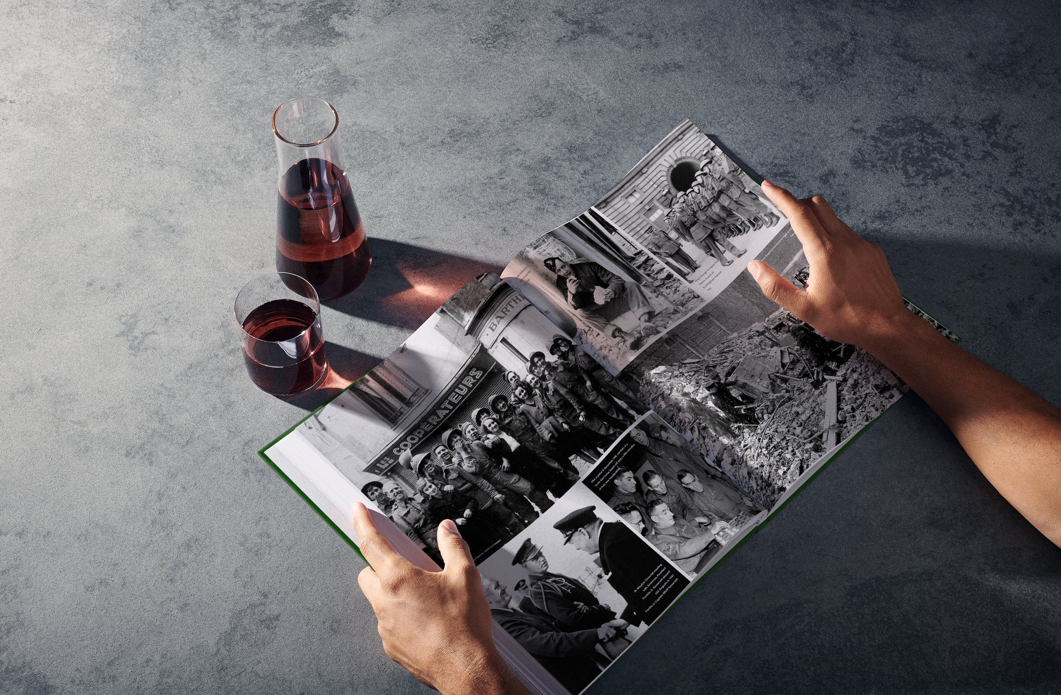 The Anniversary of World War II Pictorial Edition Book - Historic Newspapers