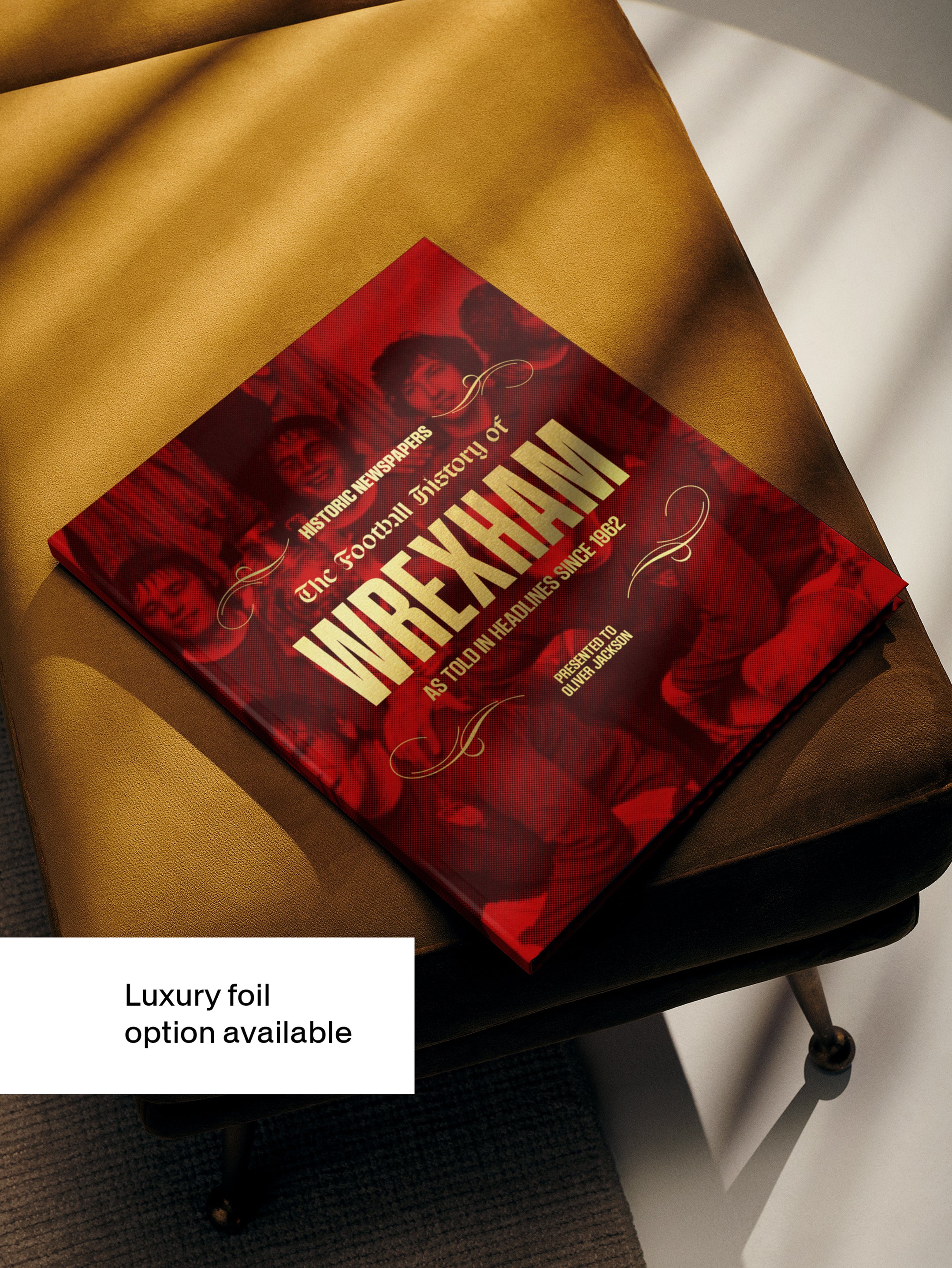 The Football History of Wrexham Book - Historic Newspapers