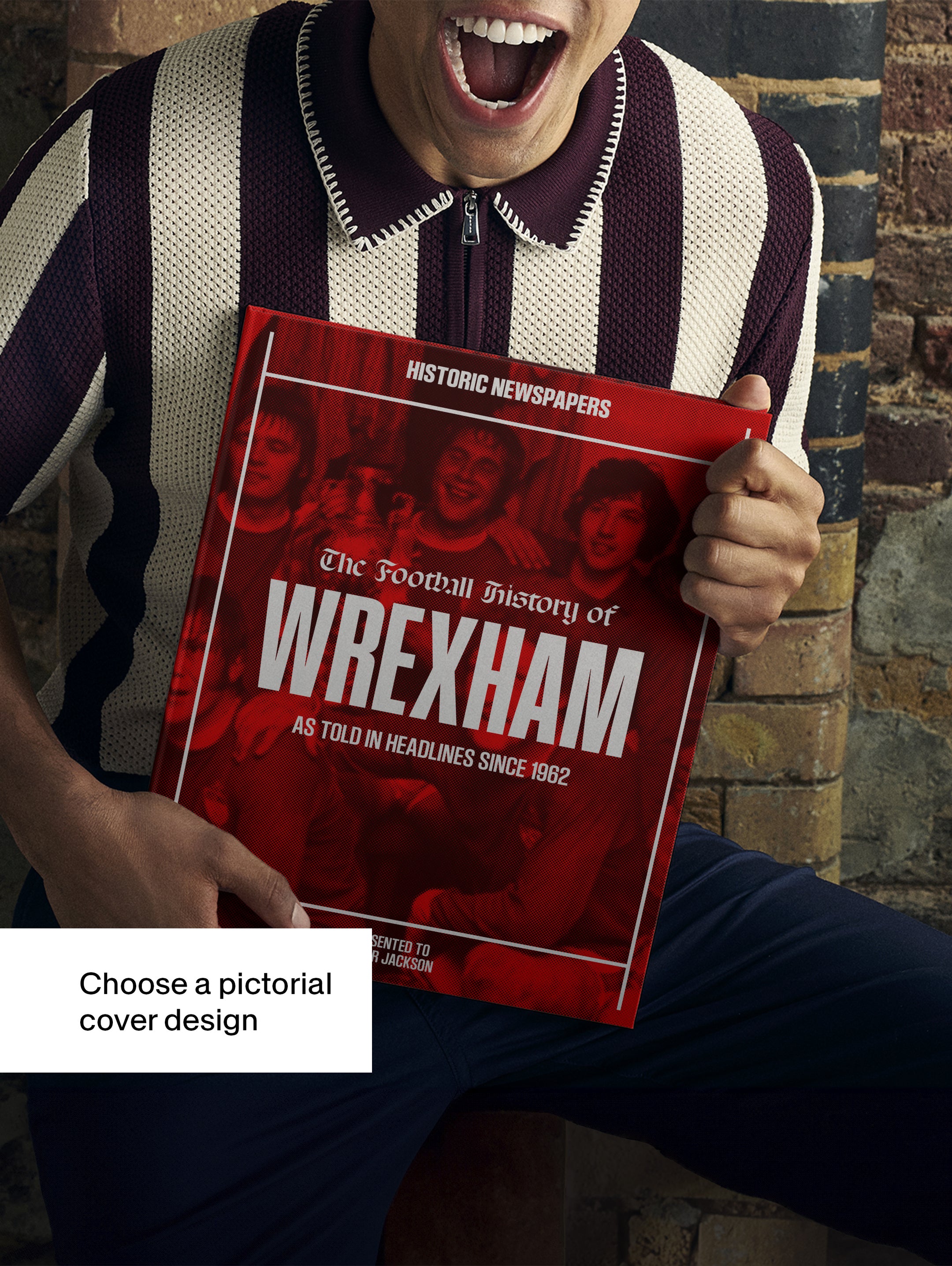 The Football History of Wrexham Book - Historic Newspapers