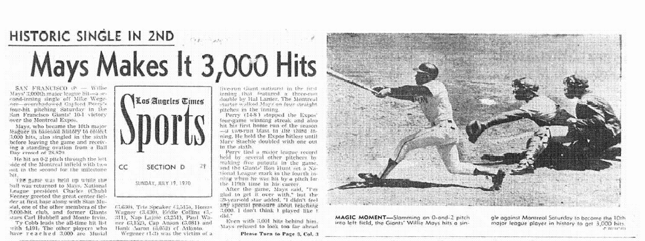 Baseball’s Best: Willie Mays