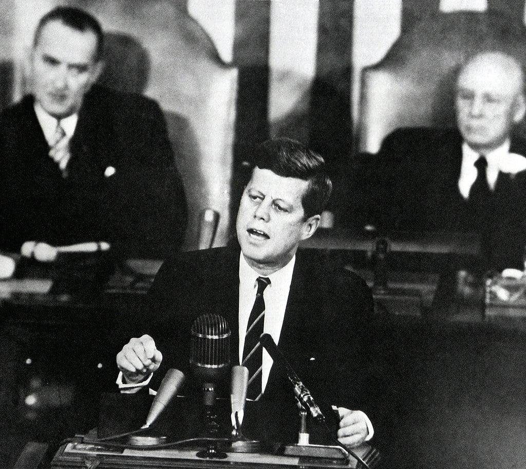 President Kennedy's “Man on the Moon” Speech: Through The Papers