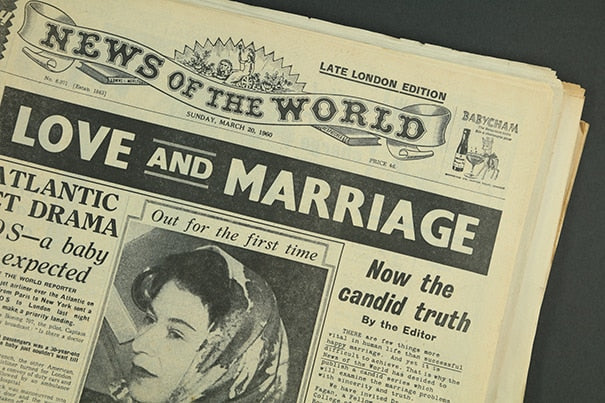 news of the world original newspaper archive