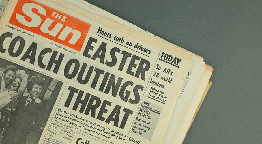 the sun original newspaper archive