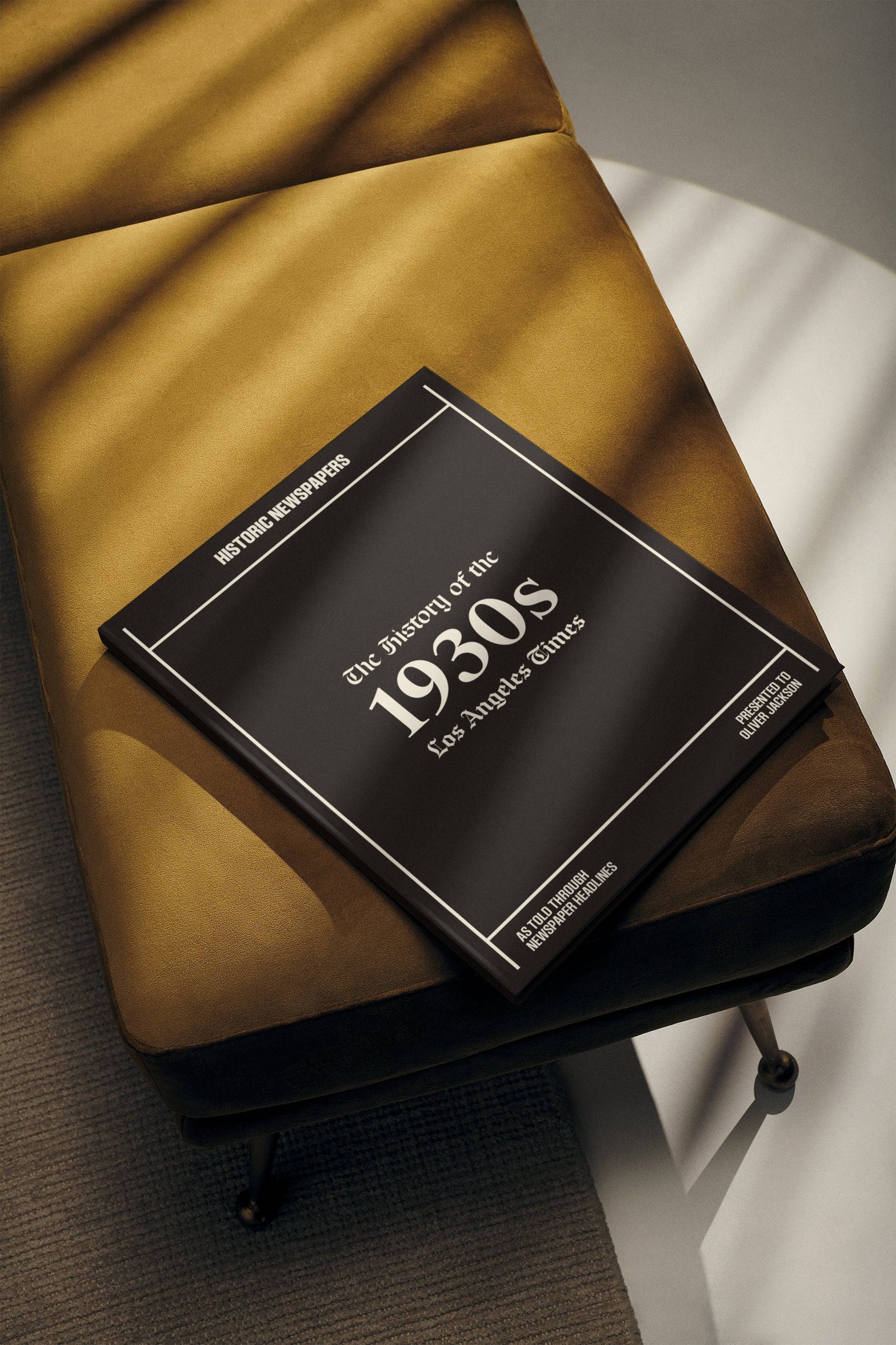 The History of 1930s Los Angeles Times Edition Book - Historic Newspapers