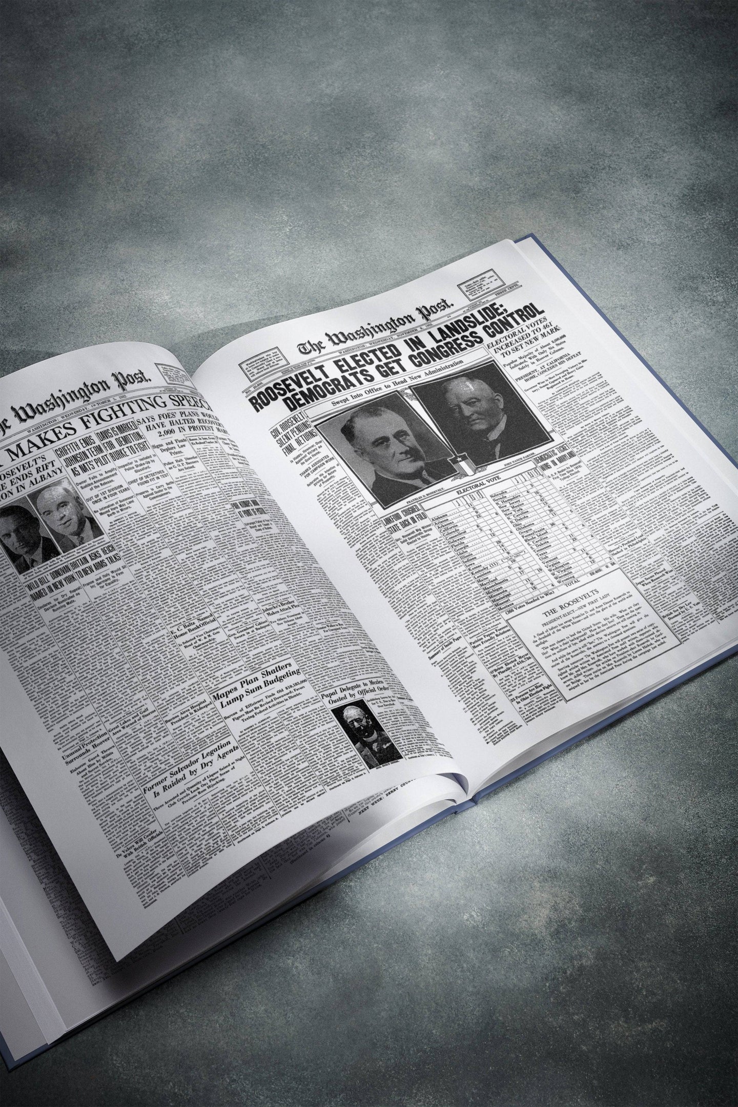 The History of 1930s Washington Post Edition Book