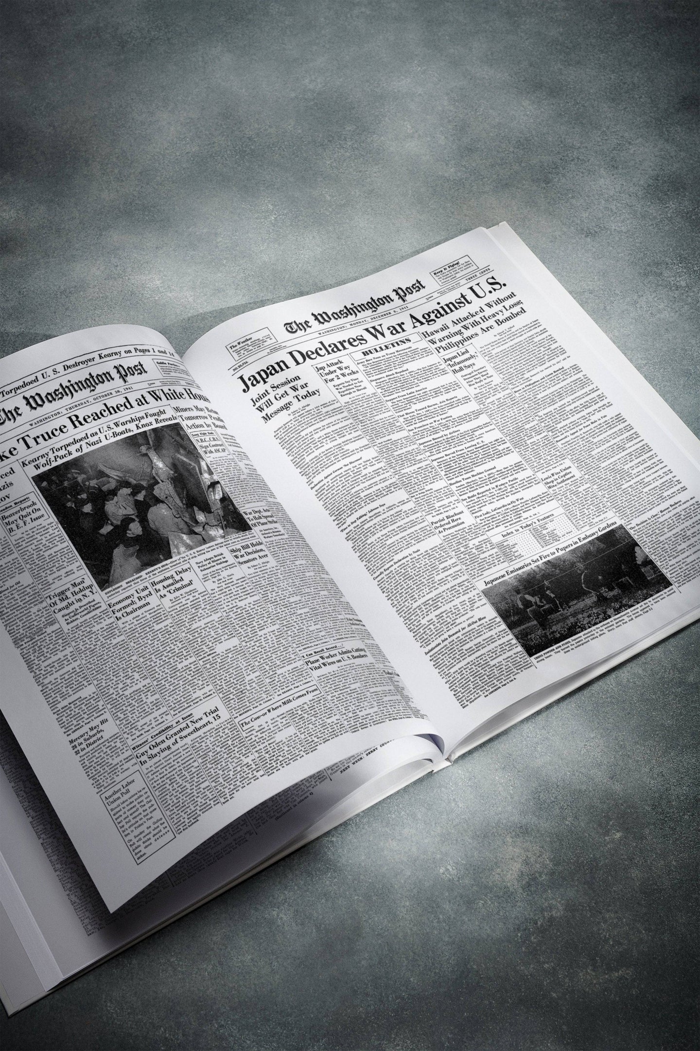 The History of 1940s Washington Post Edition Book