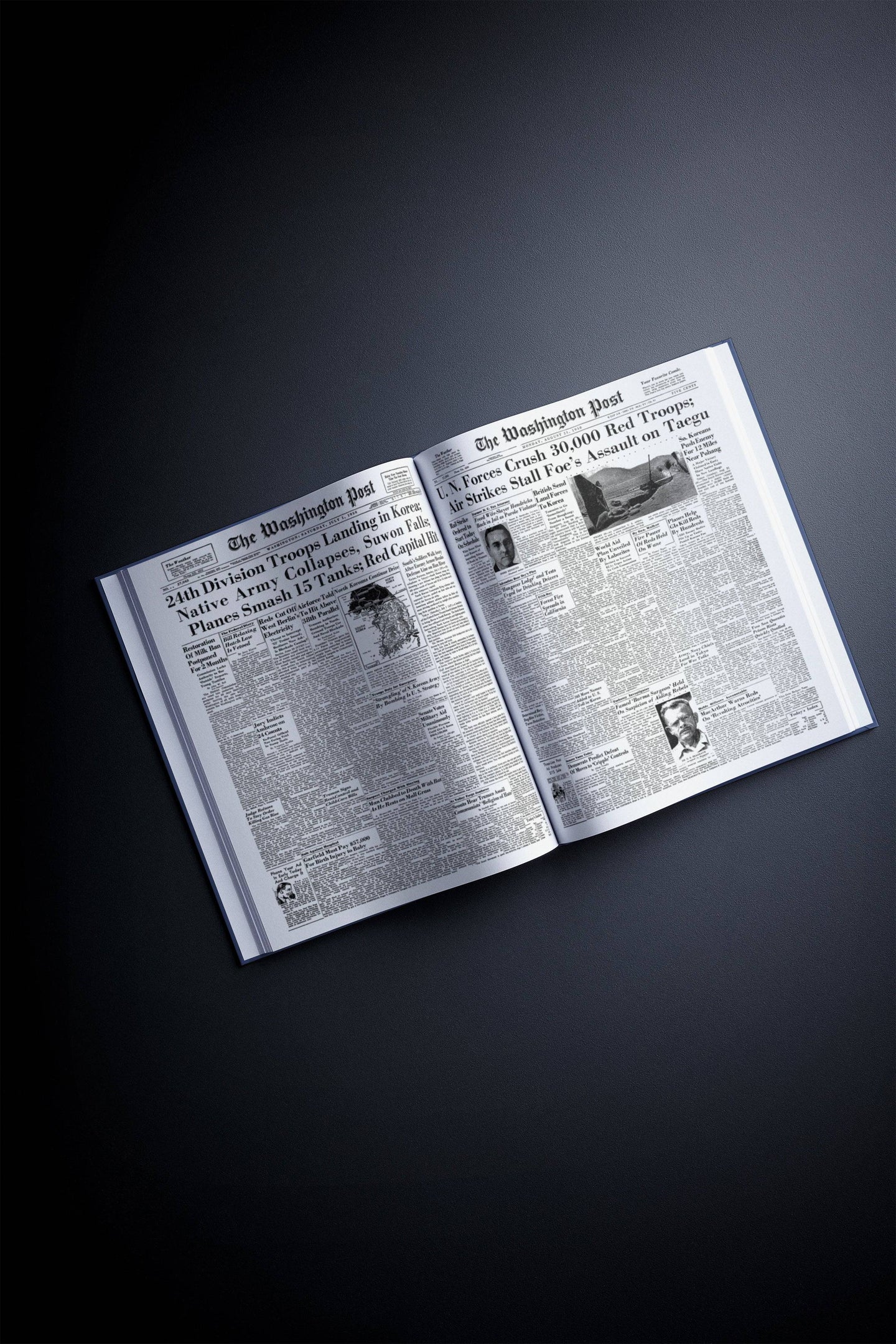 The History of 1950s Washington Post Edition Book