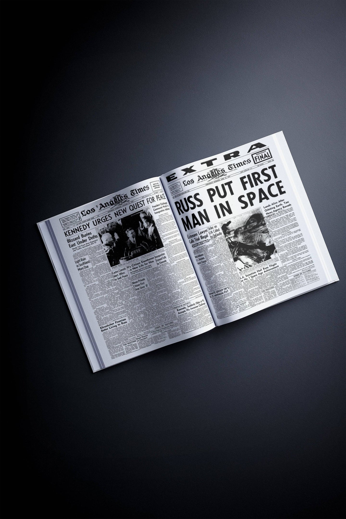 The History of 1960s Los Angeles Times Edition Book