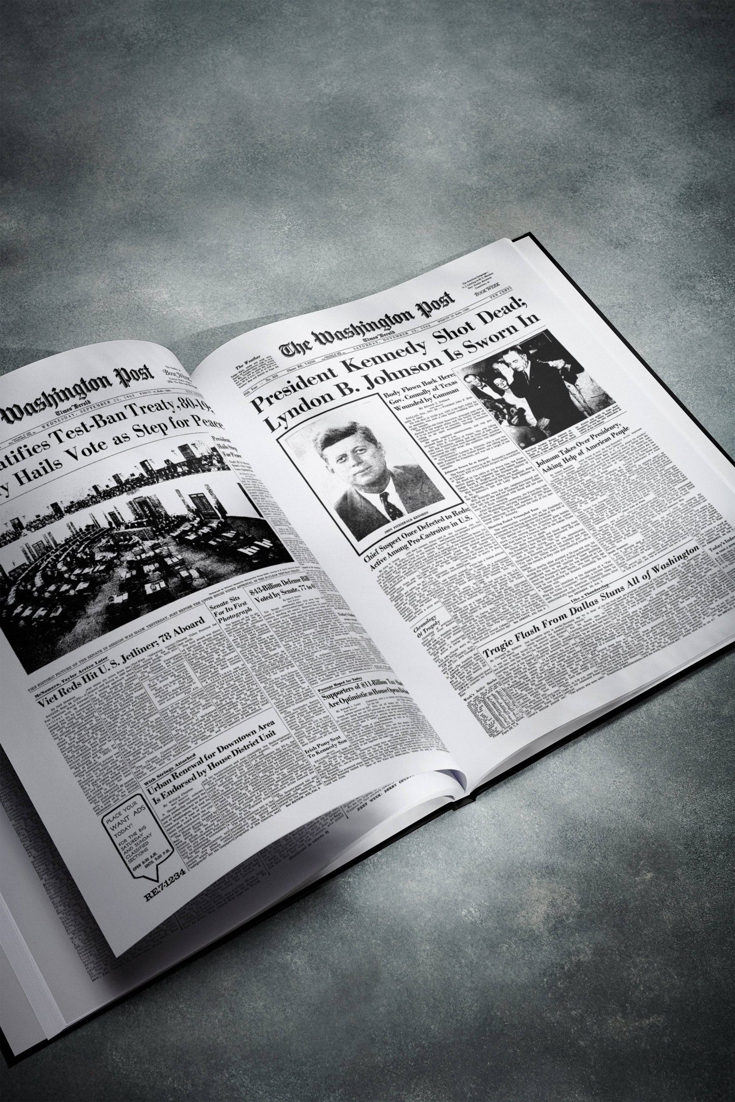 The History of 1960s Washington Post Edition Book