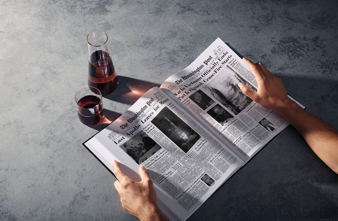 The History of 1970s Washington Post Edition Book
