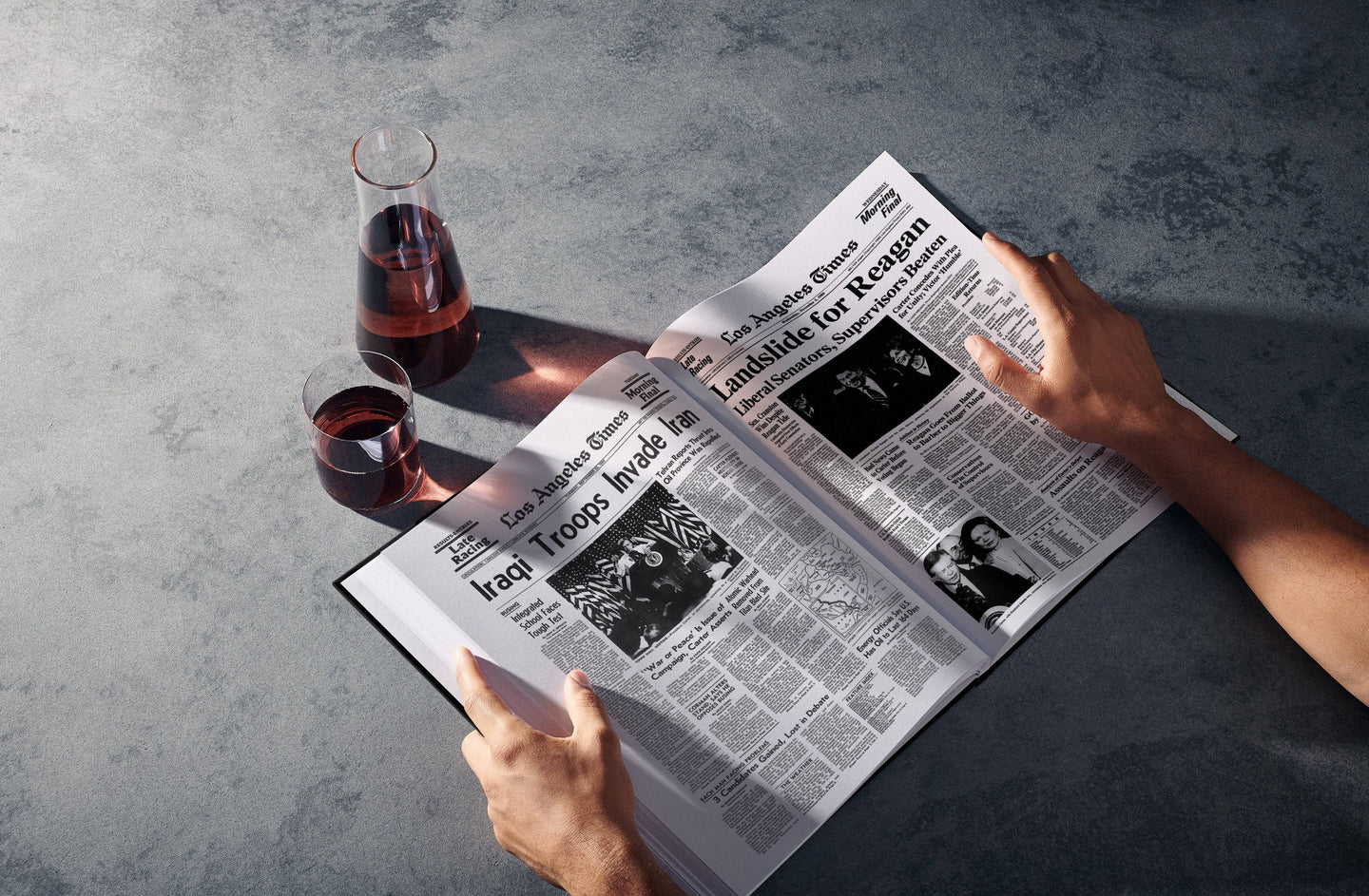 The History of 1980s Los Angeles Times Edition Book
