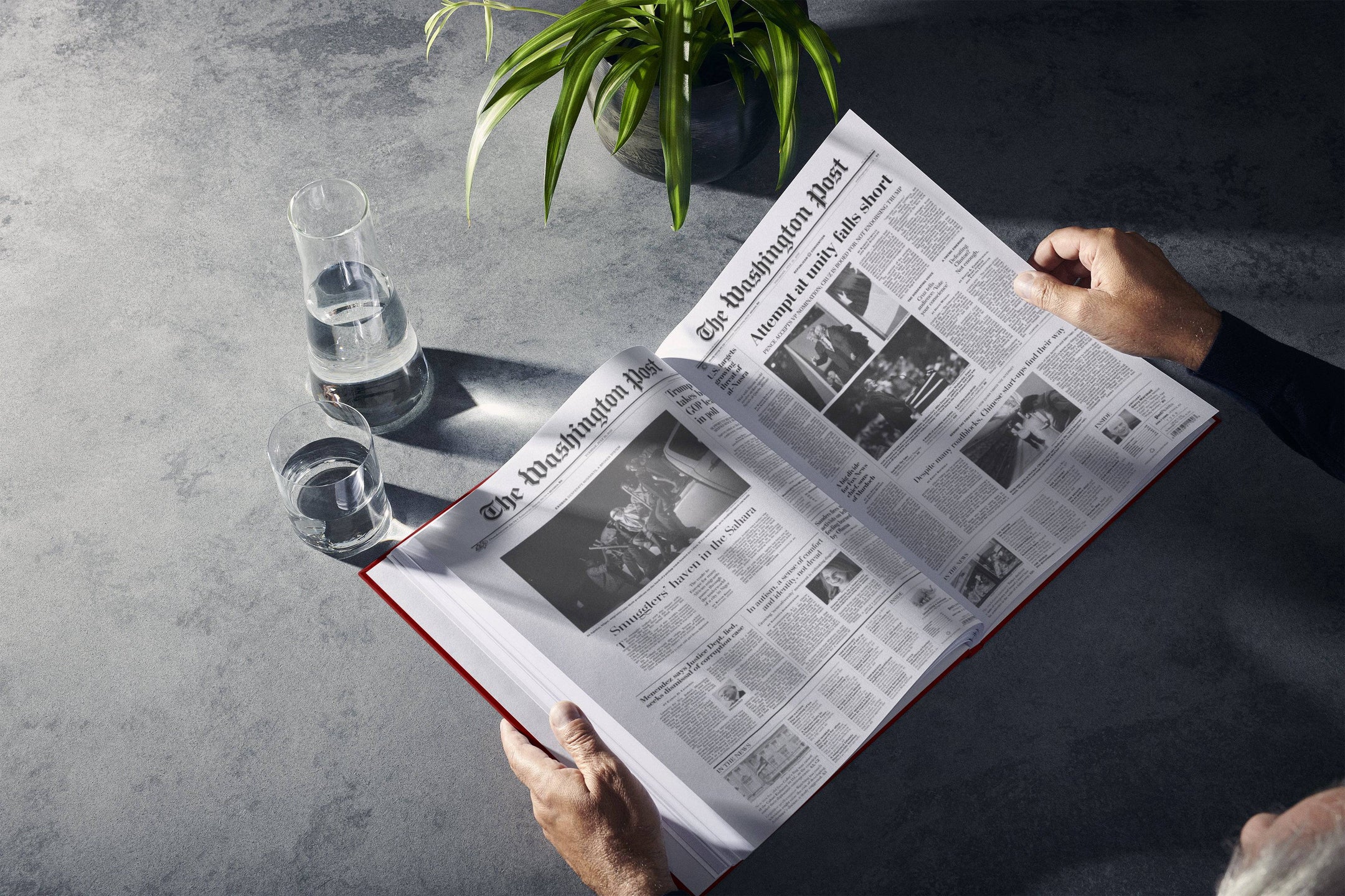 40th Milestone Birthday Newspaper Book Washington Post Edition