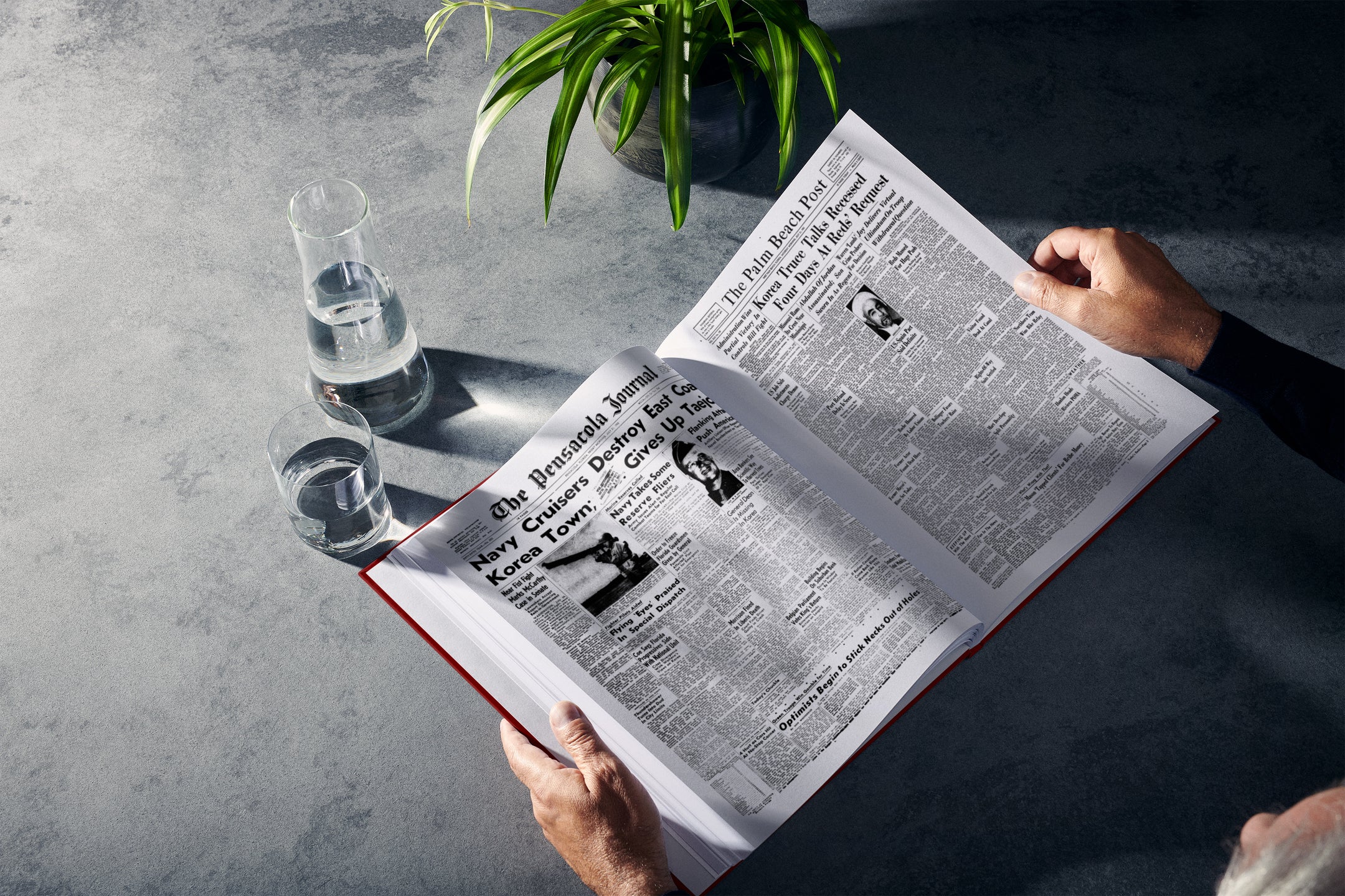 80th Milestone Birthday Newspaper Book Florida Edition