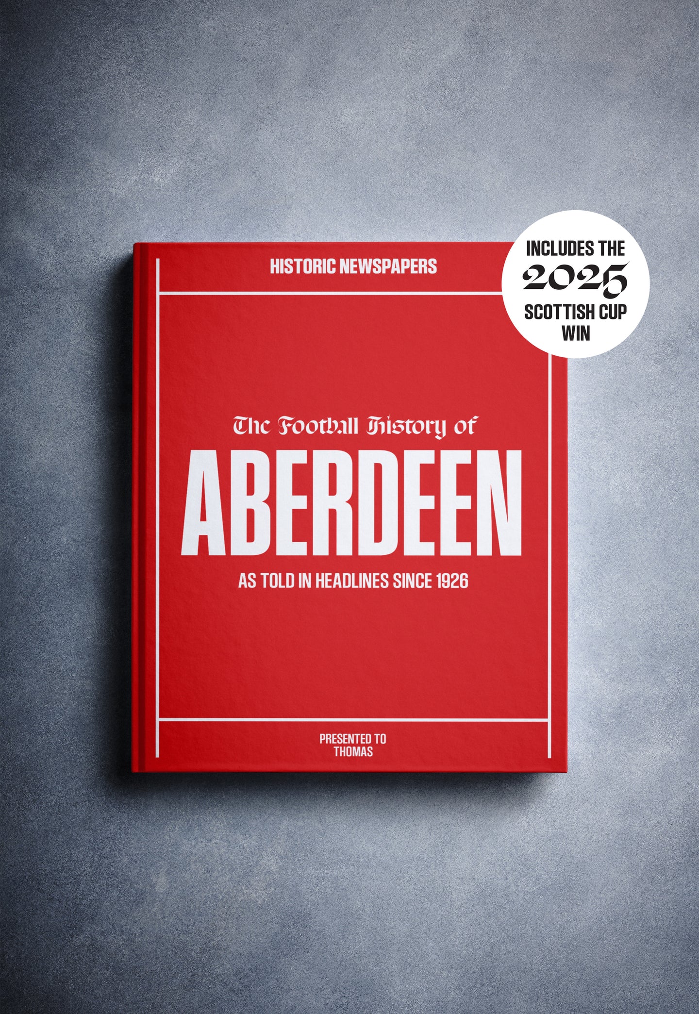 The Football History of Aberdeen Book