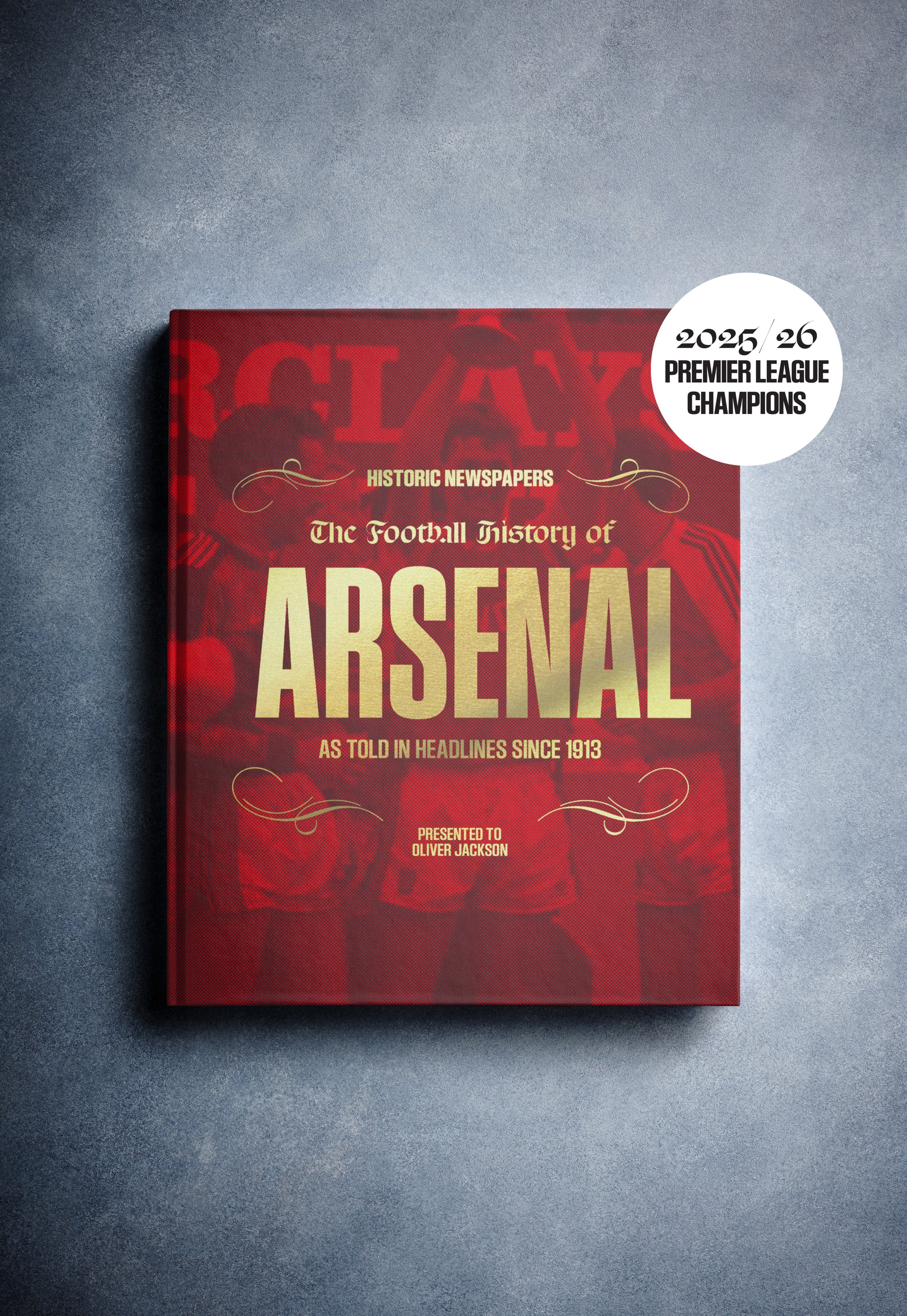 The Football History of Arsenal Book