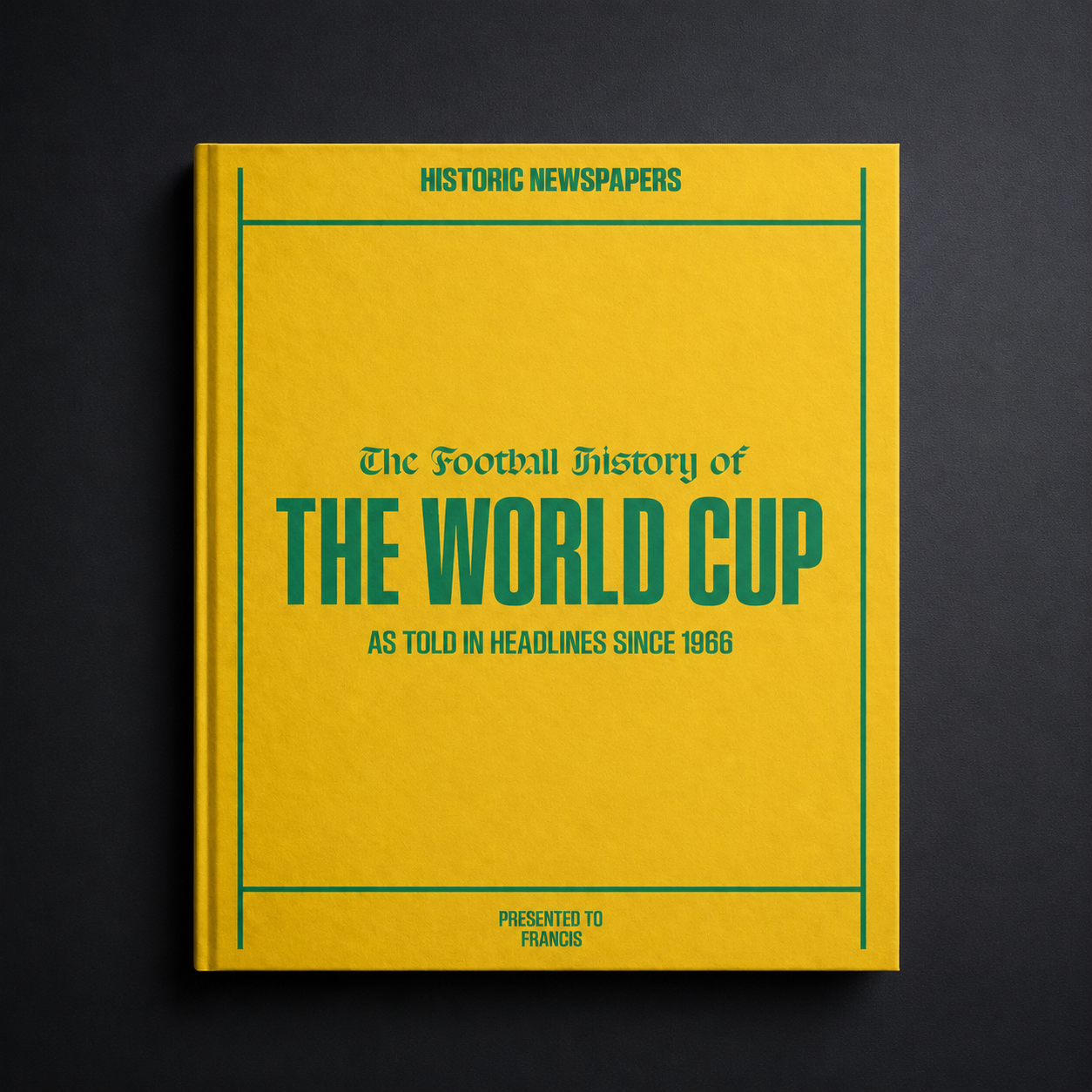 The Football History of The World Cup Book