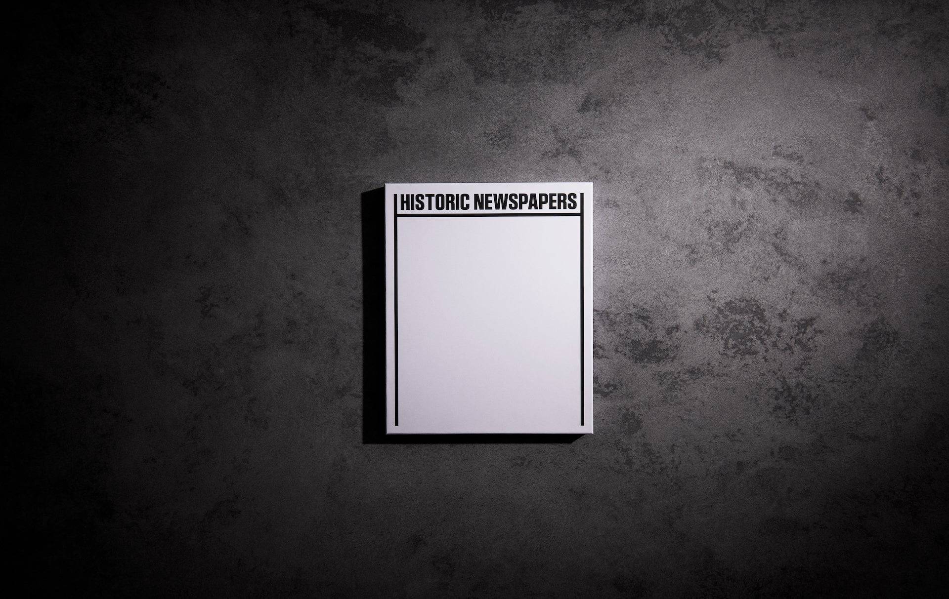 Keepsake giftbox - Historic Newspapers