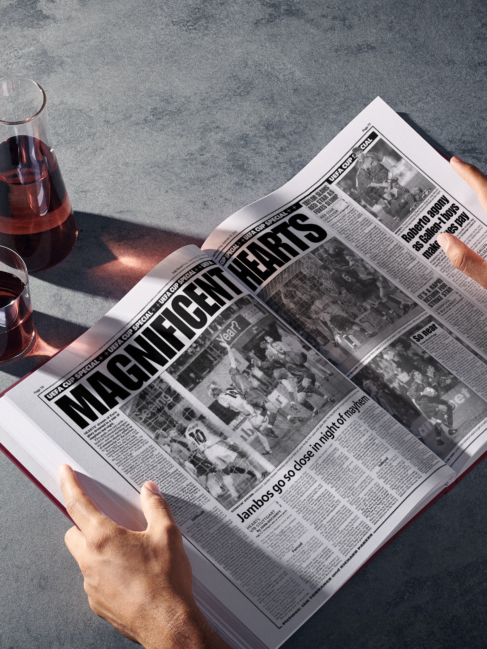 The Football History of Heart of Midlothian Book - Historic Newspapers