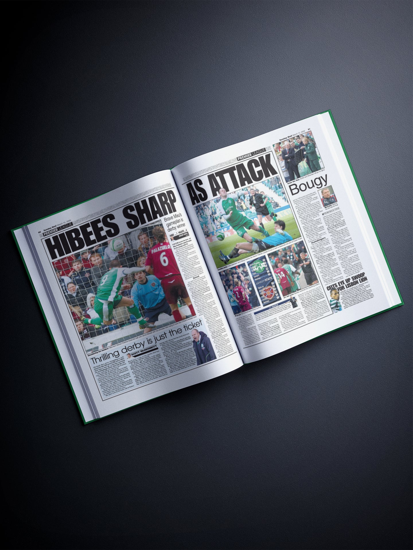 The Football History of Hibernian Book - Historic Newspapers