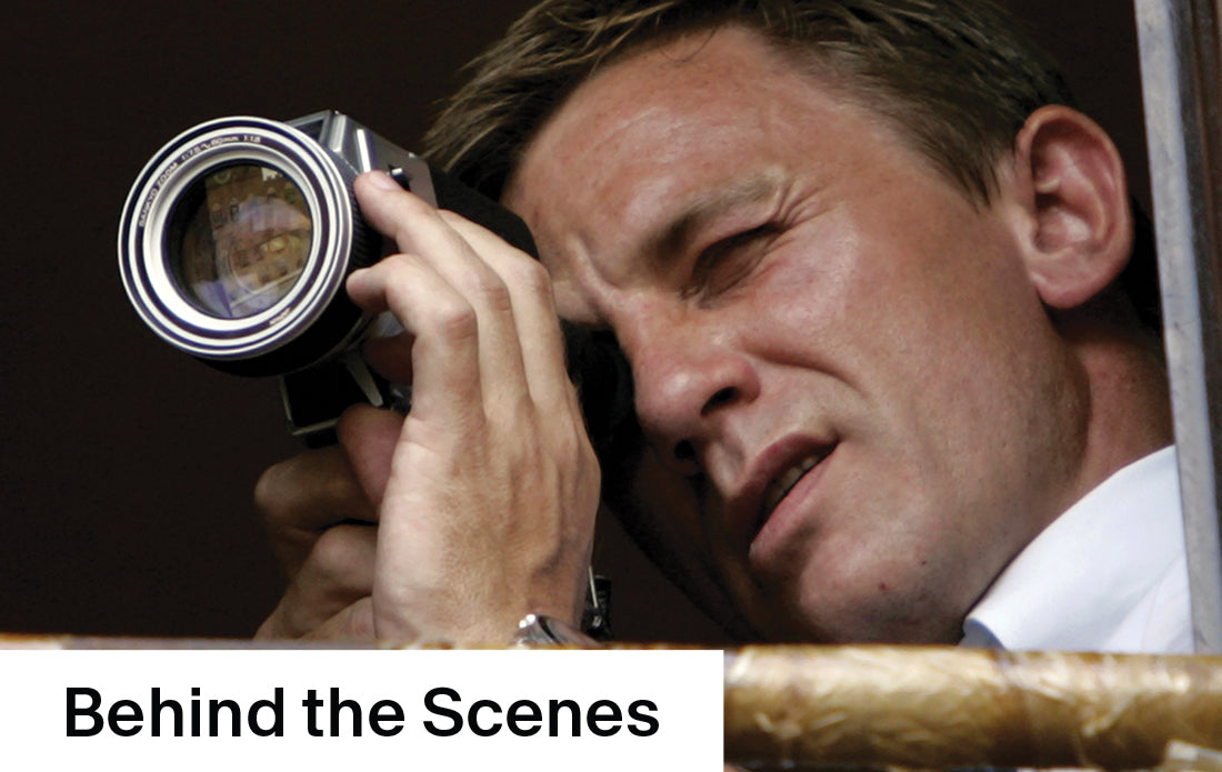 Behind-the-scenes image from James Bond Deluxe Content AddOn by Historic Newspapers, showcasing iconic James Bond moments and memorabilia.