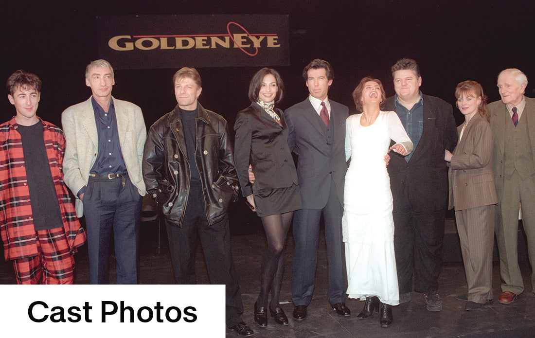 James Bond deluxe content add-on featuring cast photos from the Historic Newspapers collection.