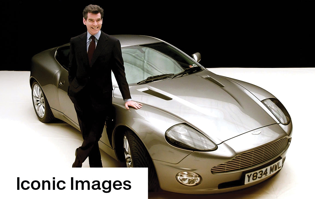 Iconic James Bond image from Deluxe Content AddOn by Historic Newspapers, featuring classic Bond movie visuals and memorabilia.