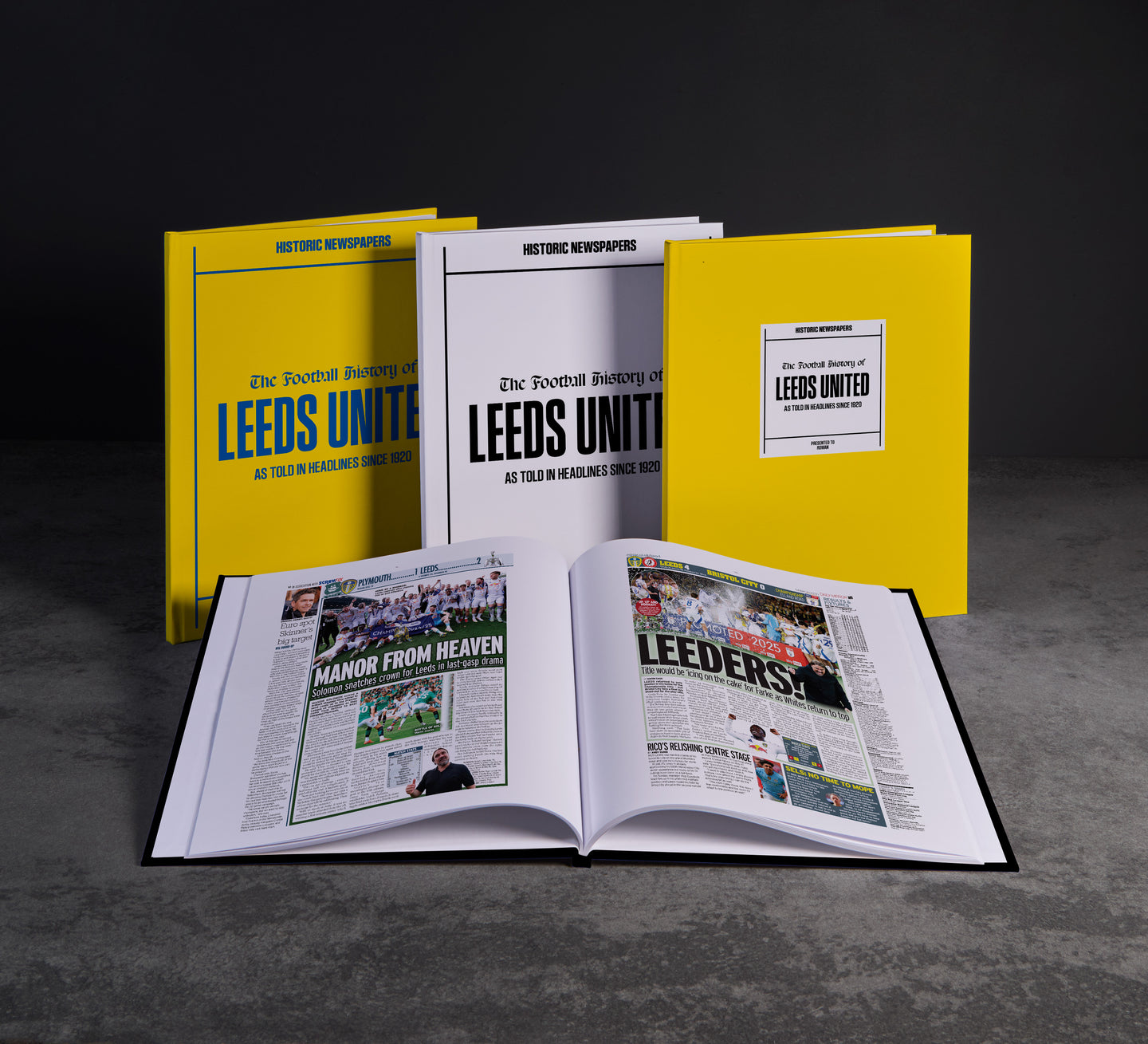 The Soccer History of Leeds United Book