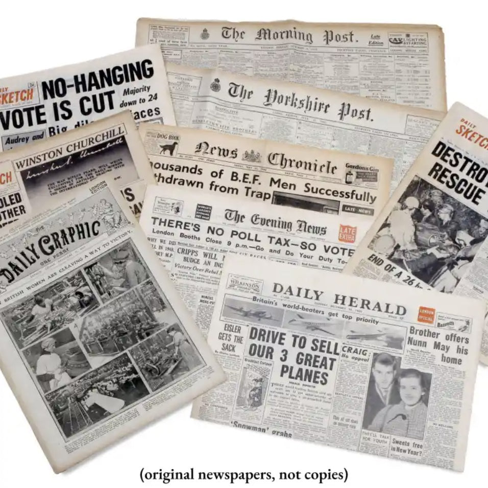 100th birthday newspapers