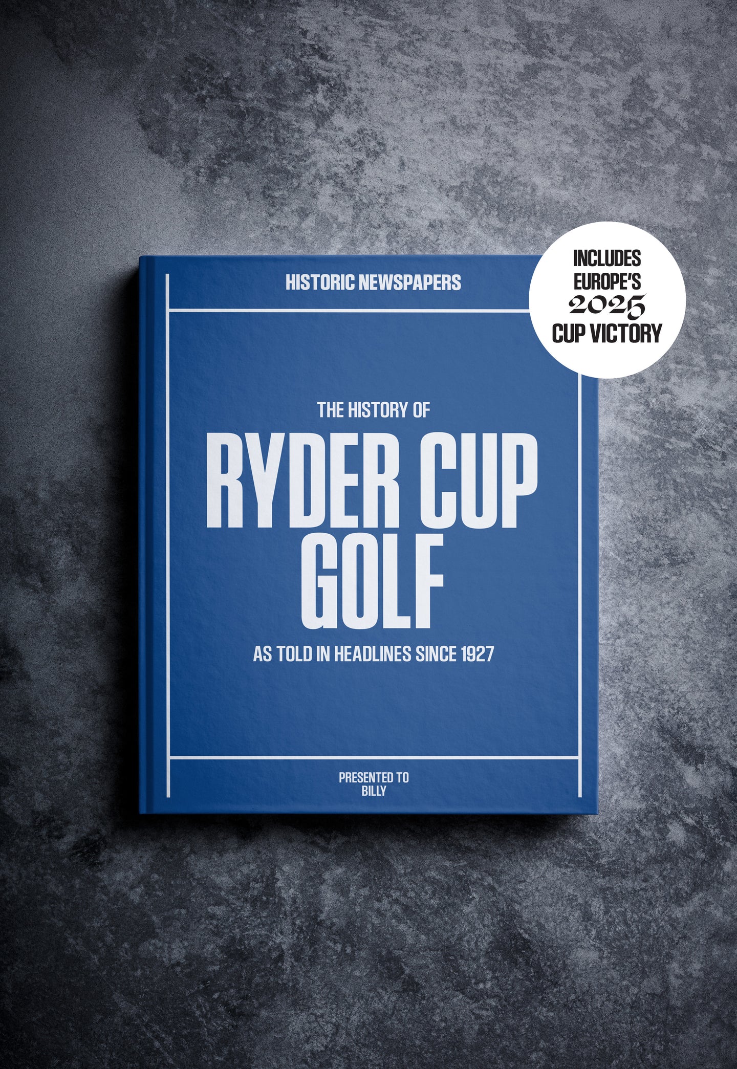 The History of Ryder Cup Golf