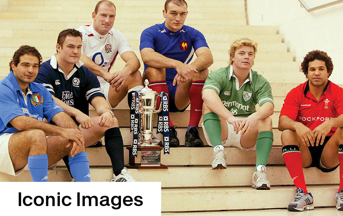 Six Nations Rugby Deluxe Content add-on by Historic Newspapers, featuring iconic images from the Six Nations tournament.