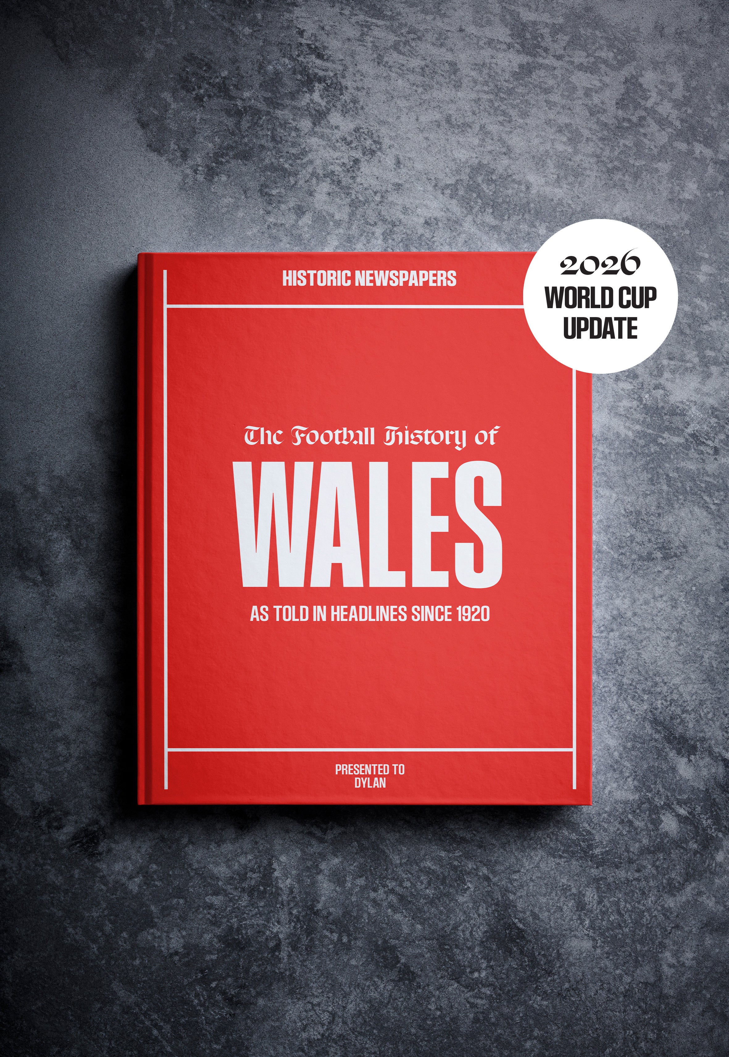 The Football History of Wales Book | Historic Newspapers