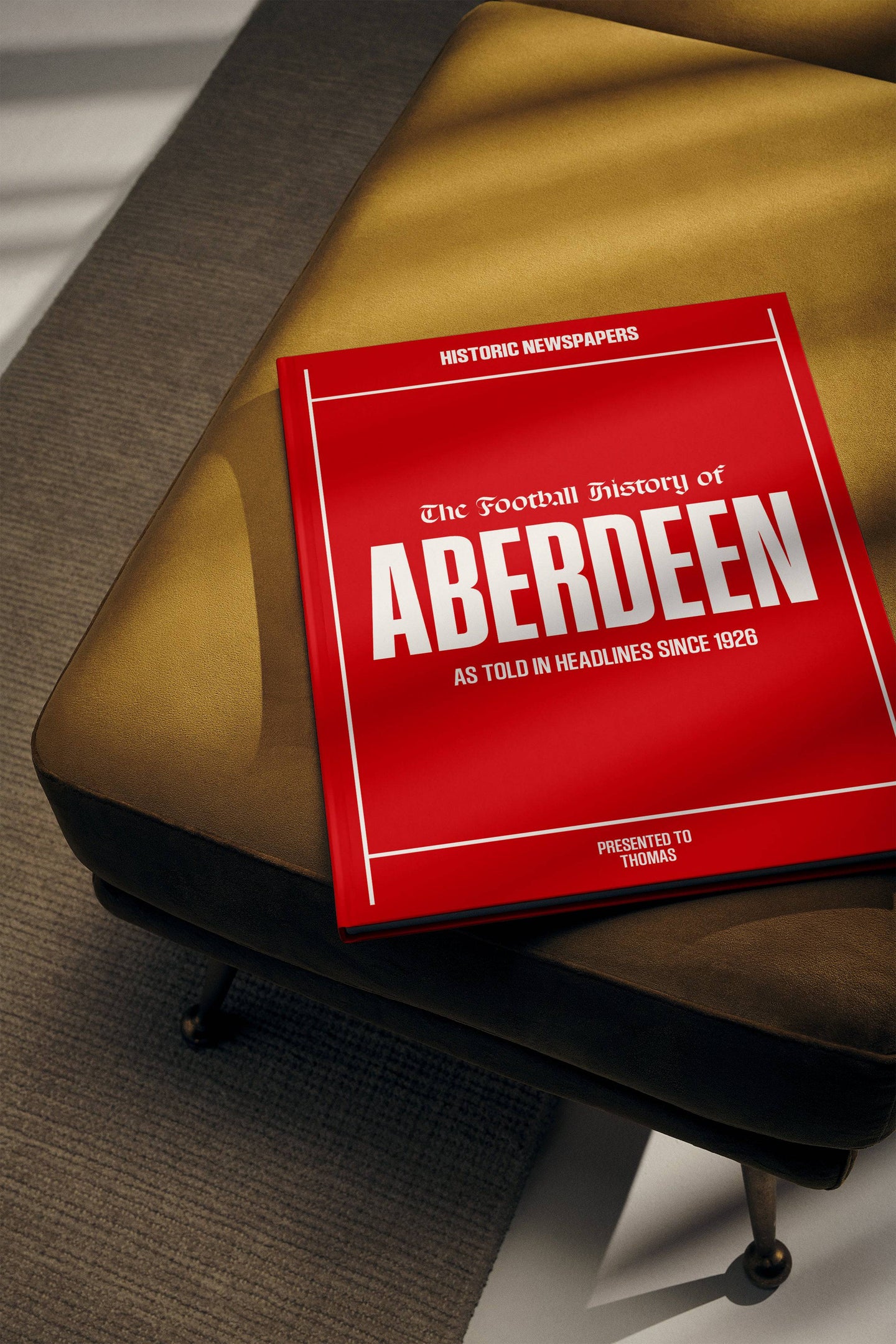 The Football History of Aberdeen Book - Historic Newspapers