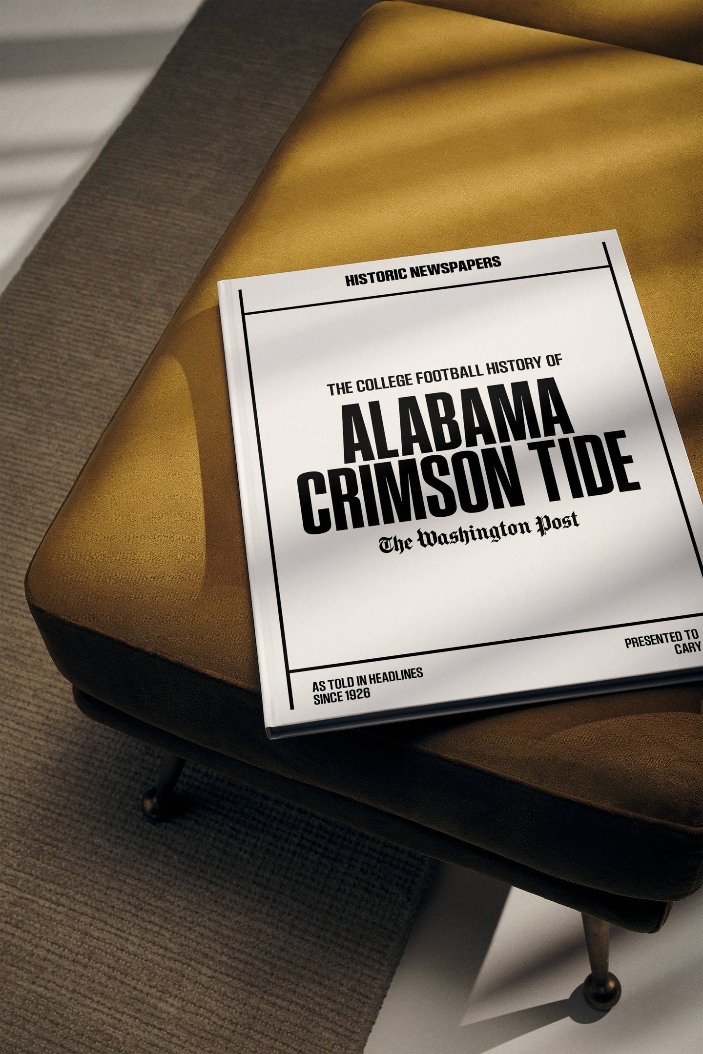 The College Football History of Alabama Crimson Tide Washington Post Edition - Historic Newspapers