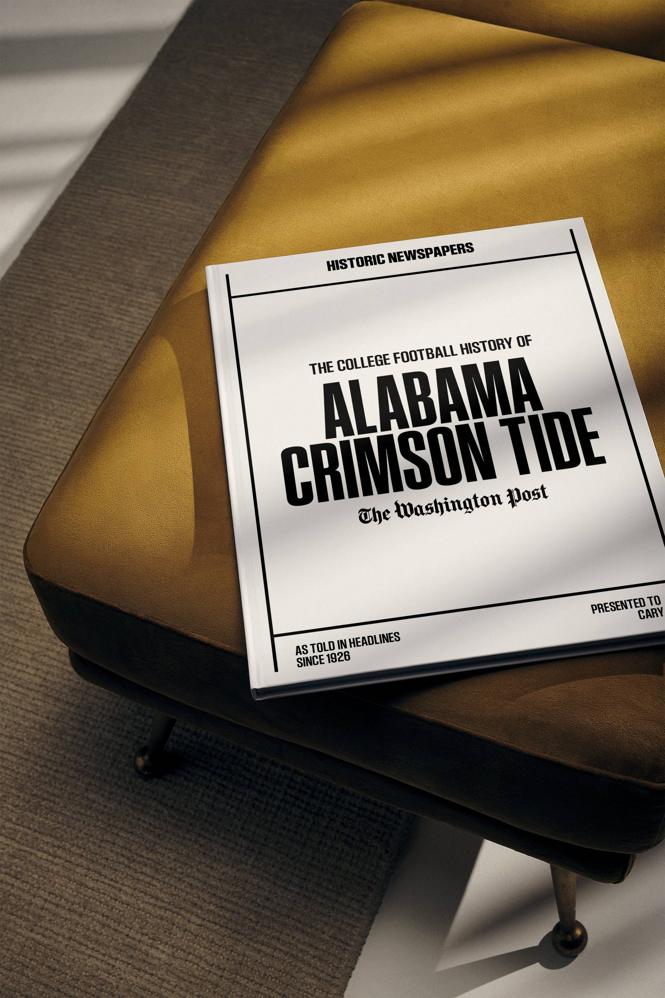 The College Football History of Alabama Crimson Tide Washington Post Edition - Historic Newspapers