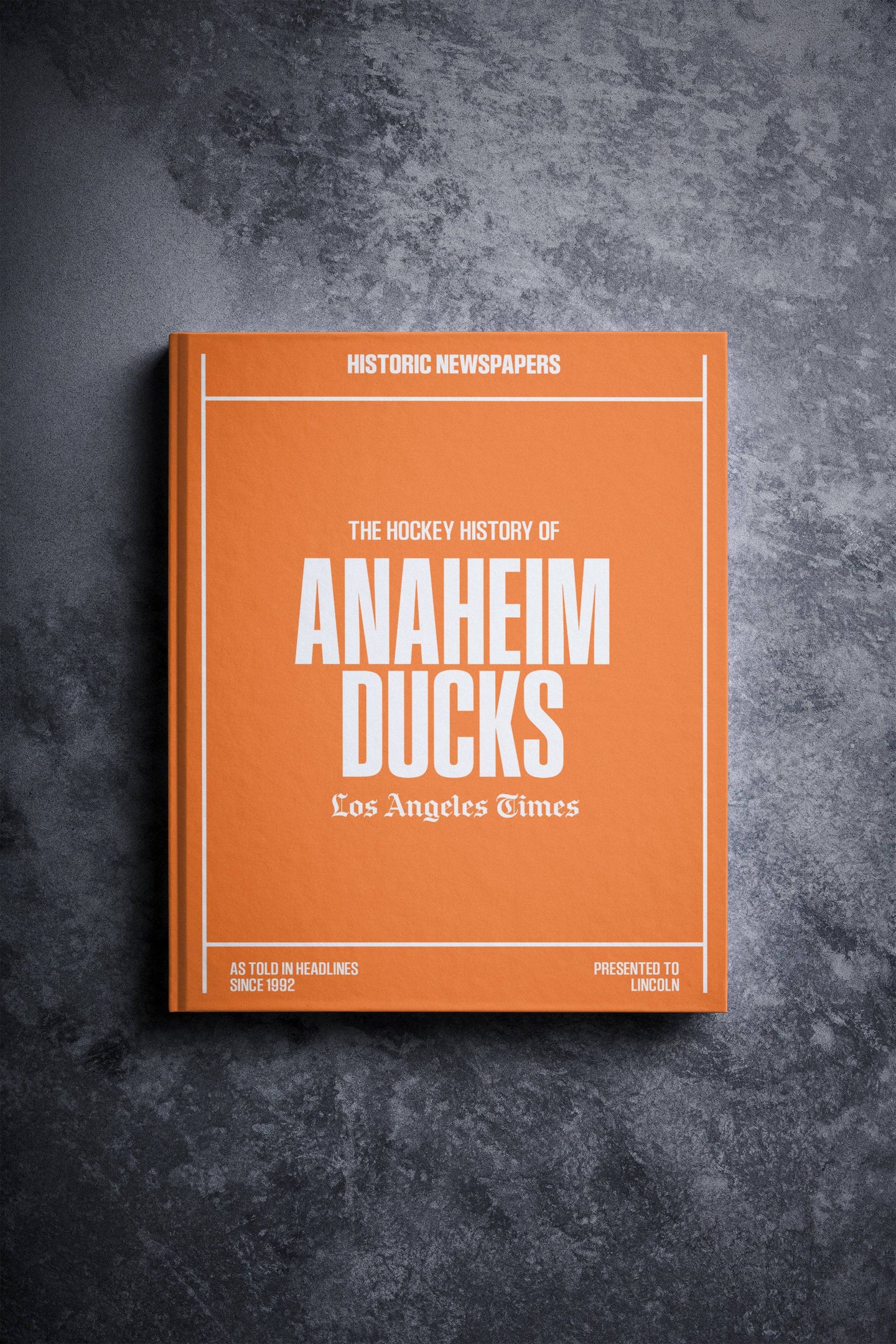 The Hockey History of Anaheim Ducks Los Angeles Times Edition