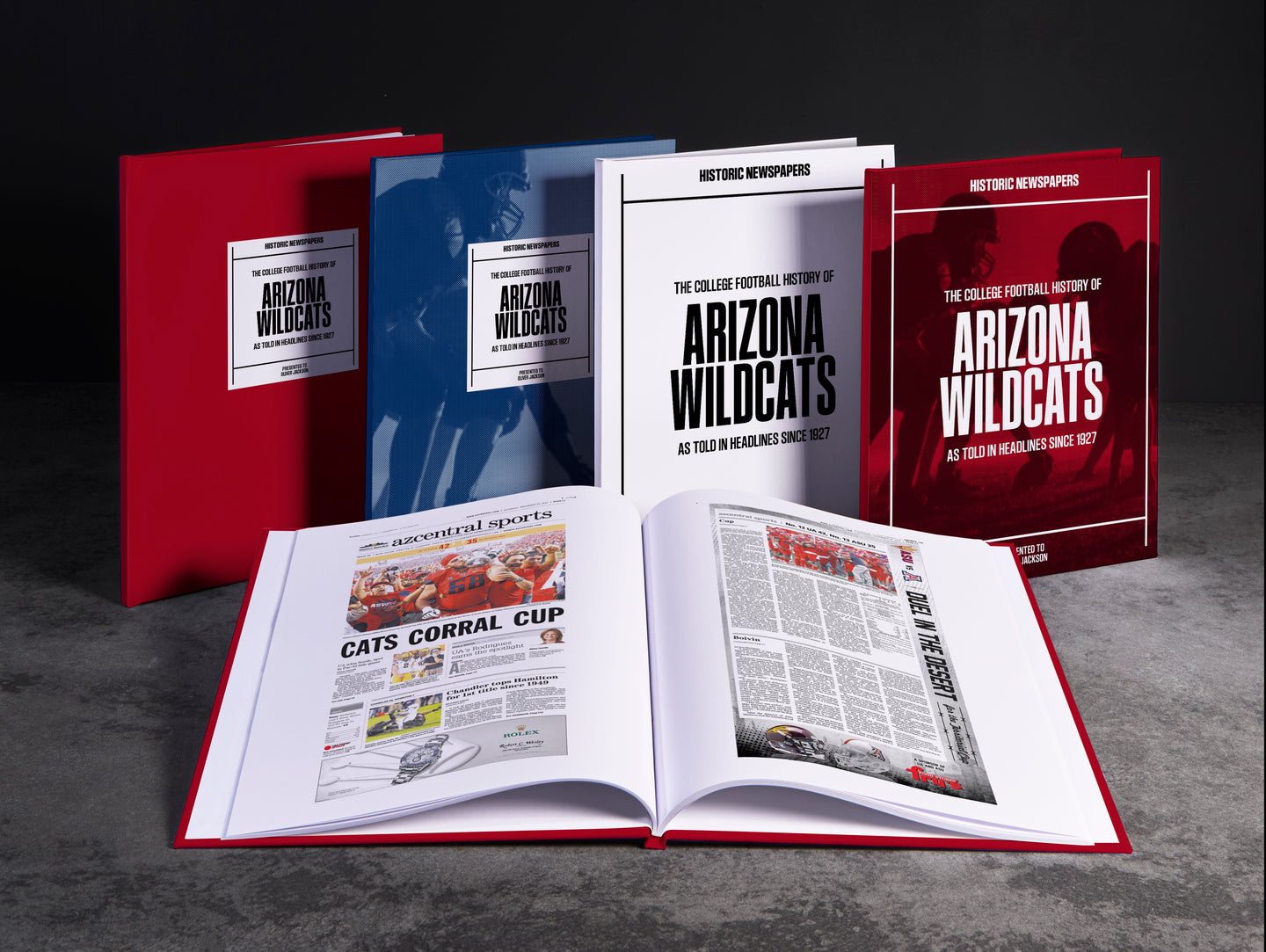 The College Football History of Arizona Wildcats Book