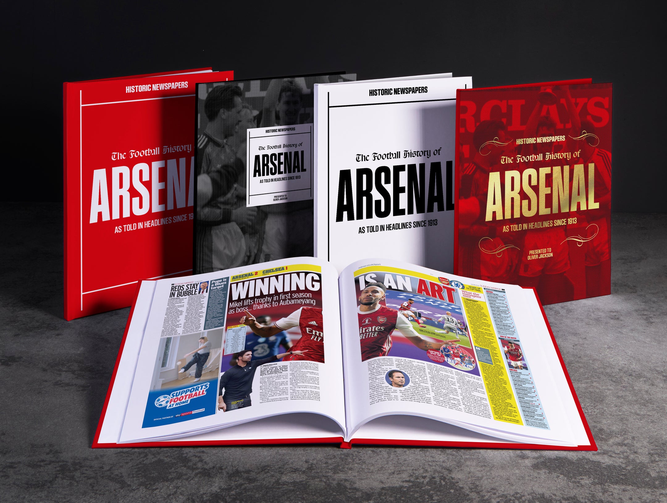 The Football History of Arsenal Book