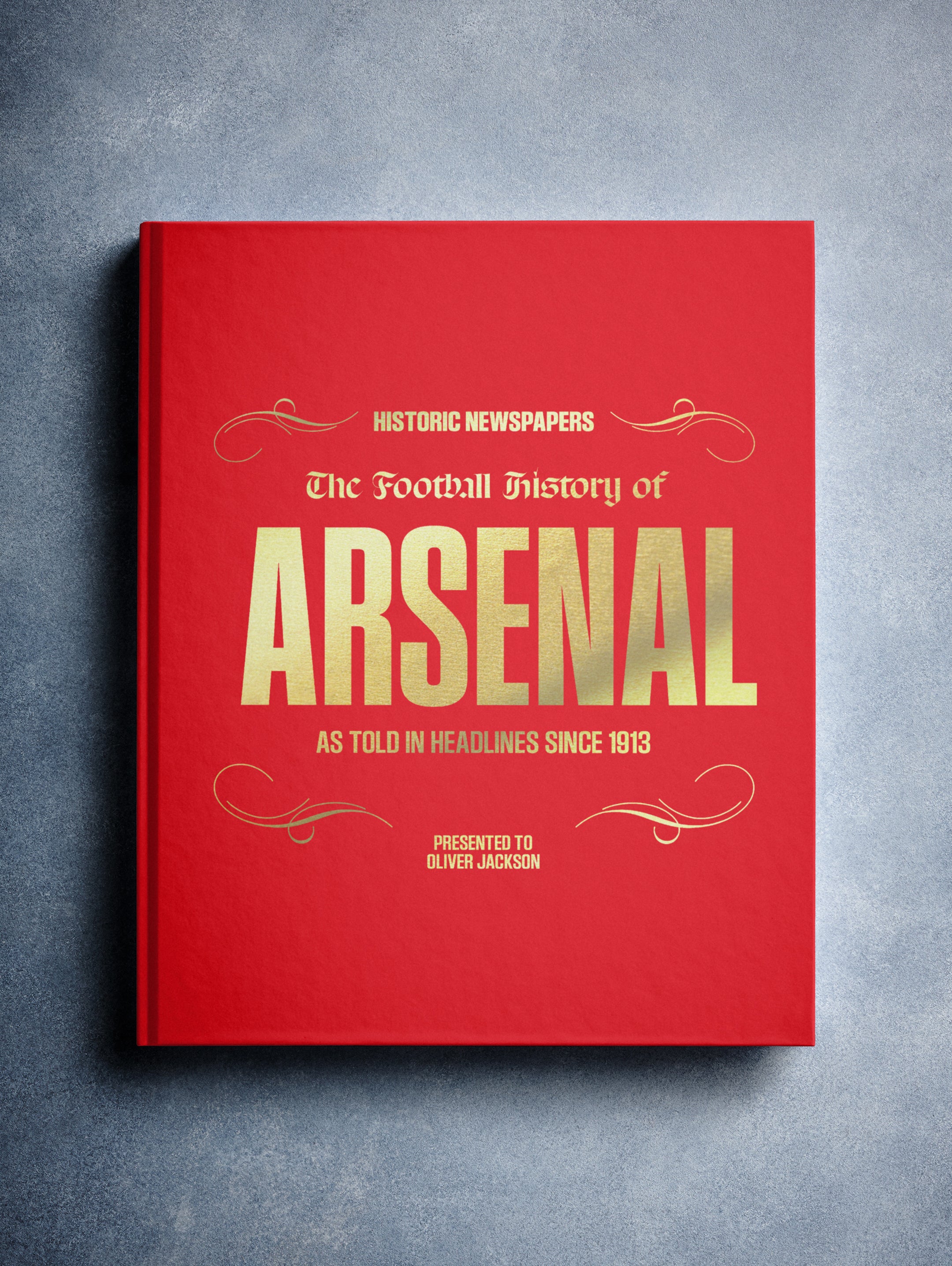 The Football History of Arsenal Book - Historic Newspapers