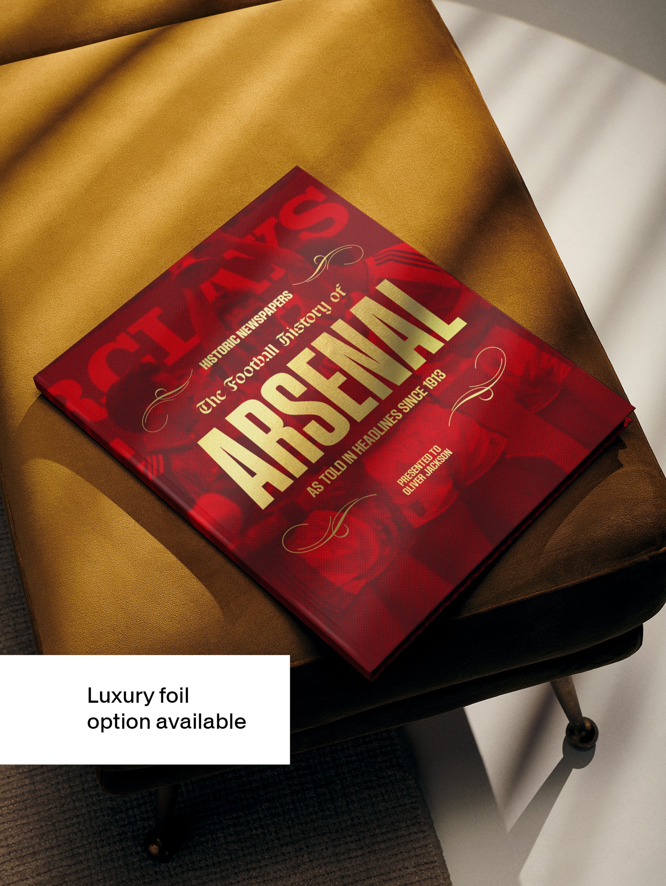 The Football History of Arsenal Book - Historic Newspapers