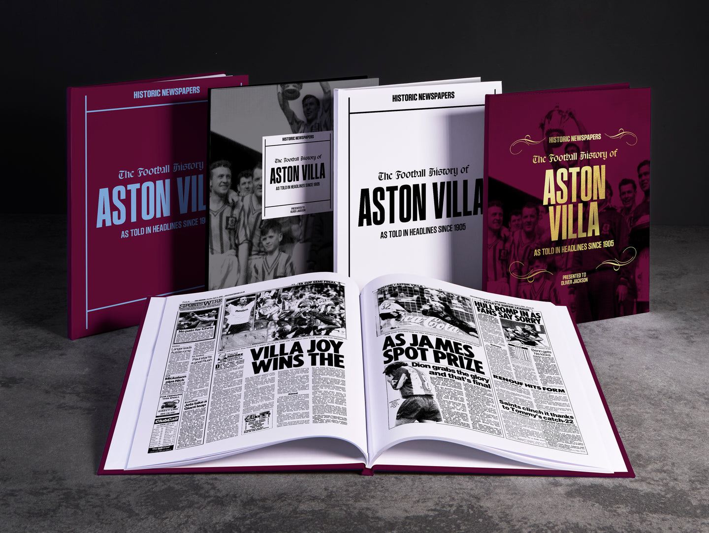 The Football History of Aston Villa Book