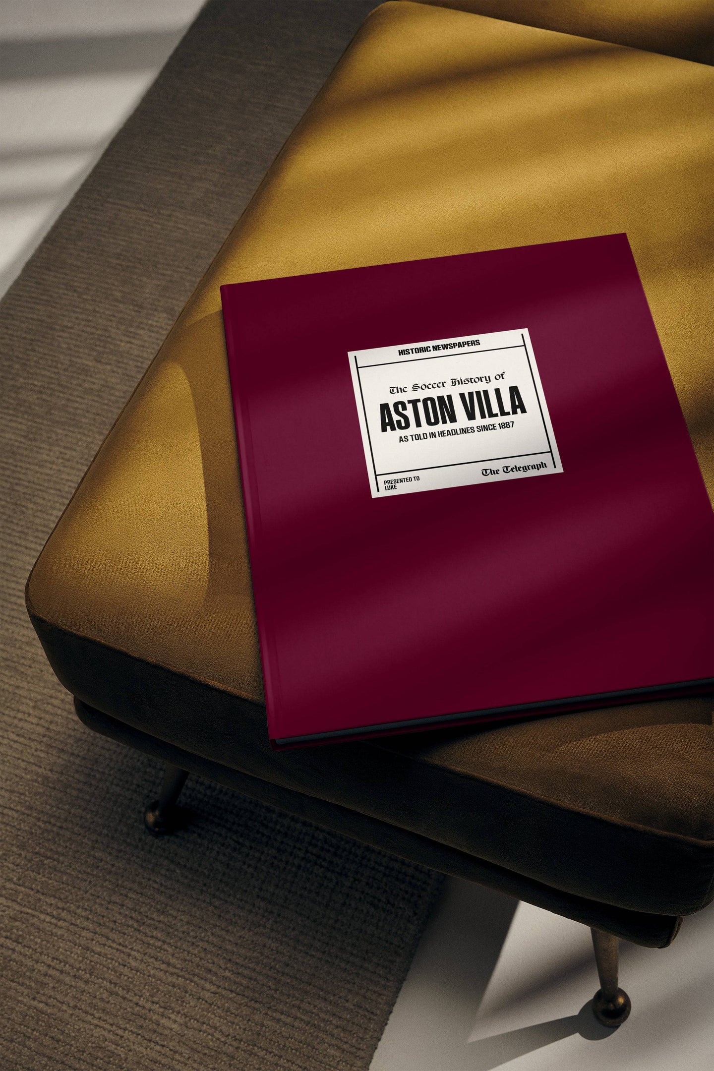 The Football History of Aston Villa Book - Historic Newspapers