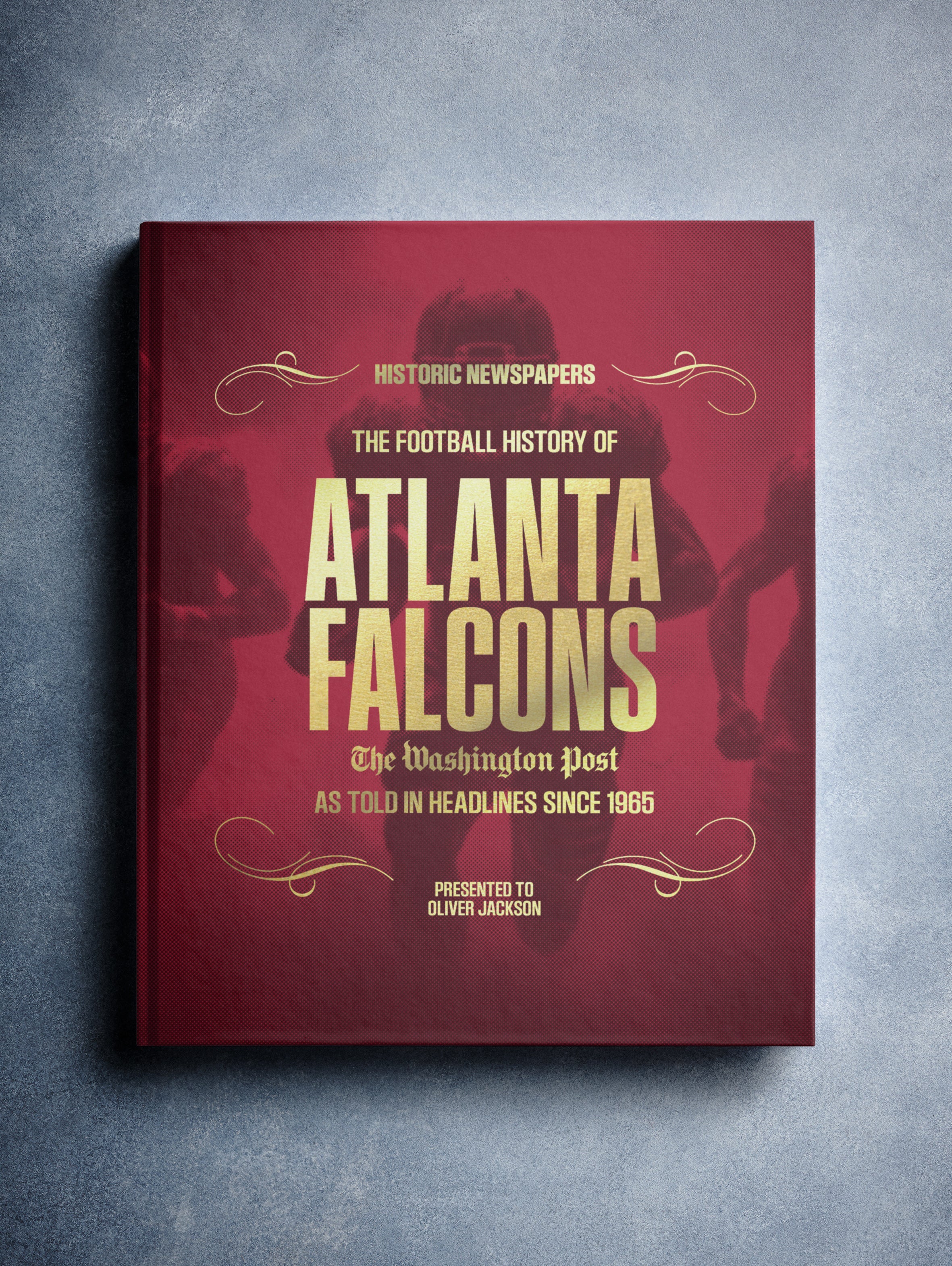 Atlanta Falcons Gifts - Football History Book