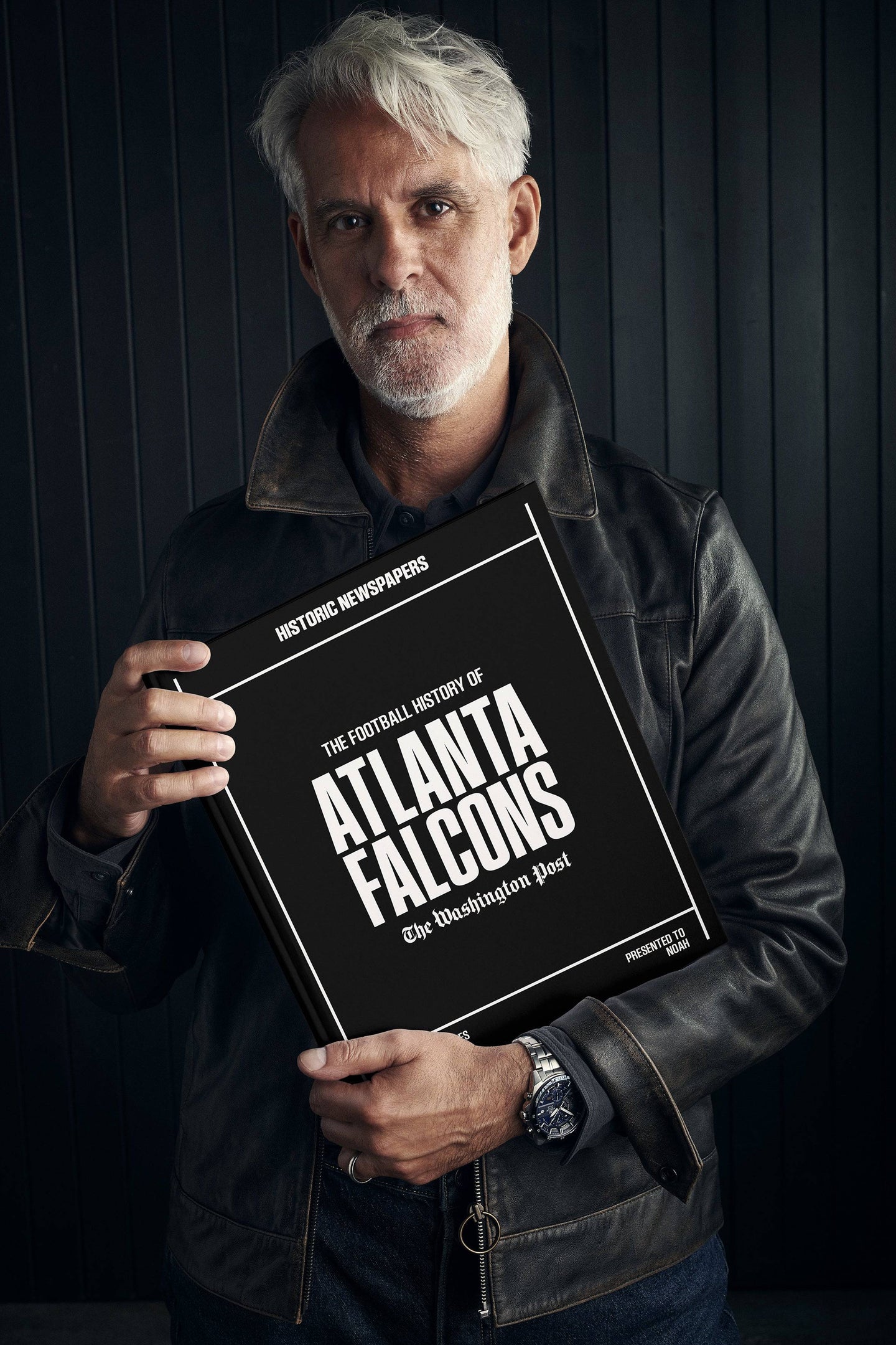 The US Football History of Atlanta Falcons Washington Post Edition Book - Historic Newspapers