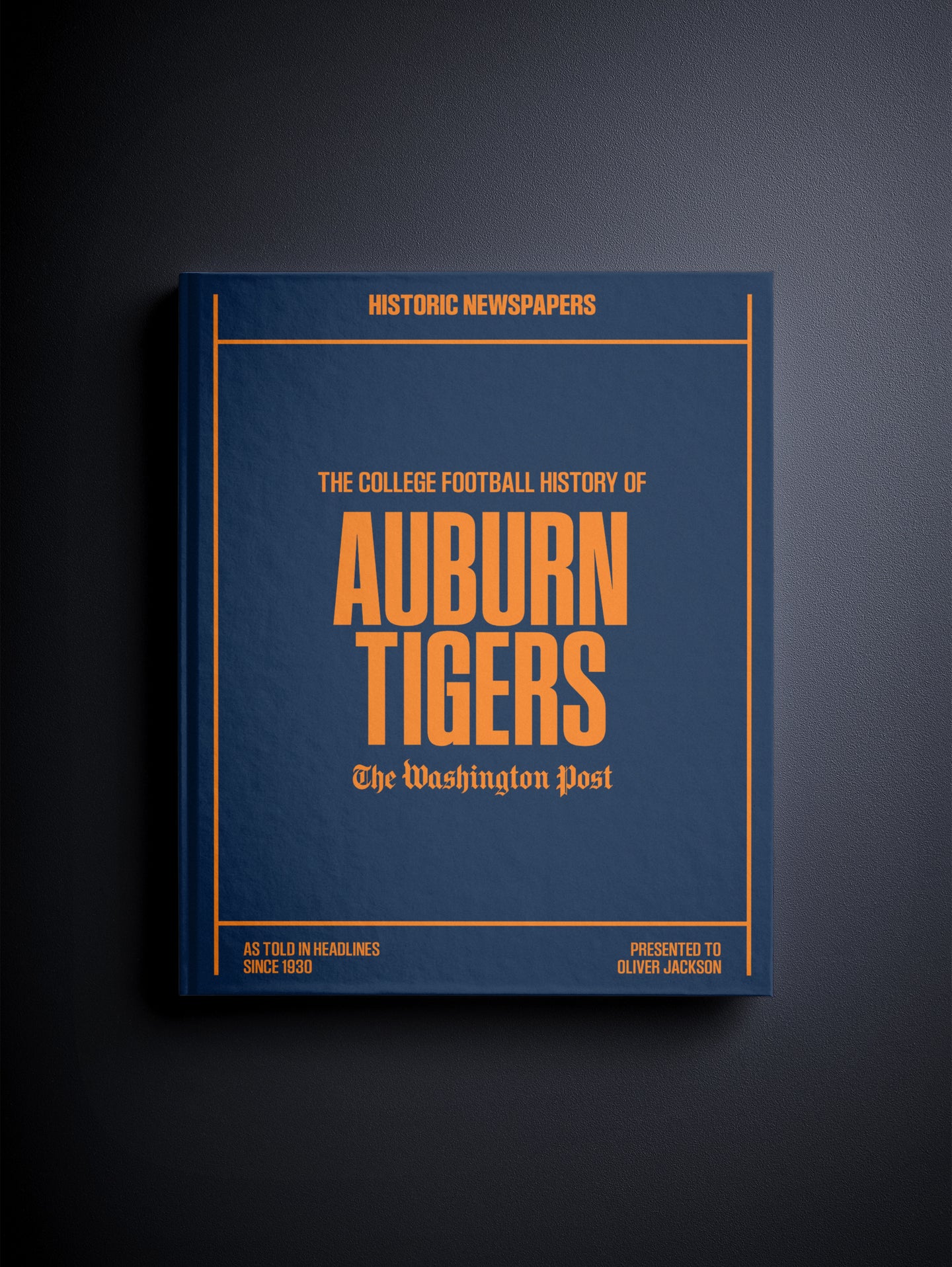 The College Football History of Auburn Tigers Washington Post Edition
