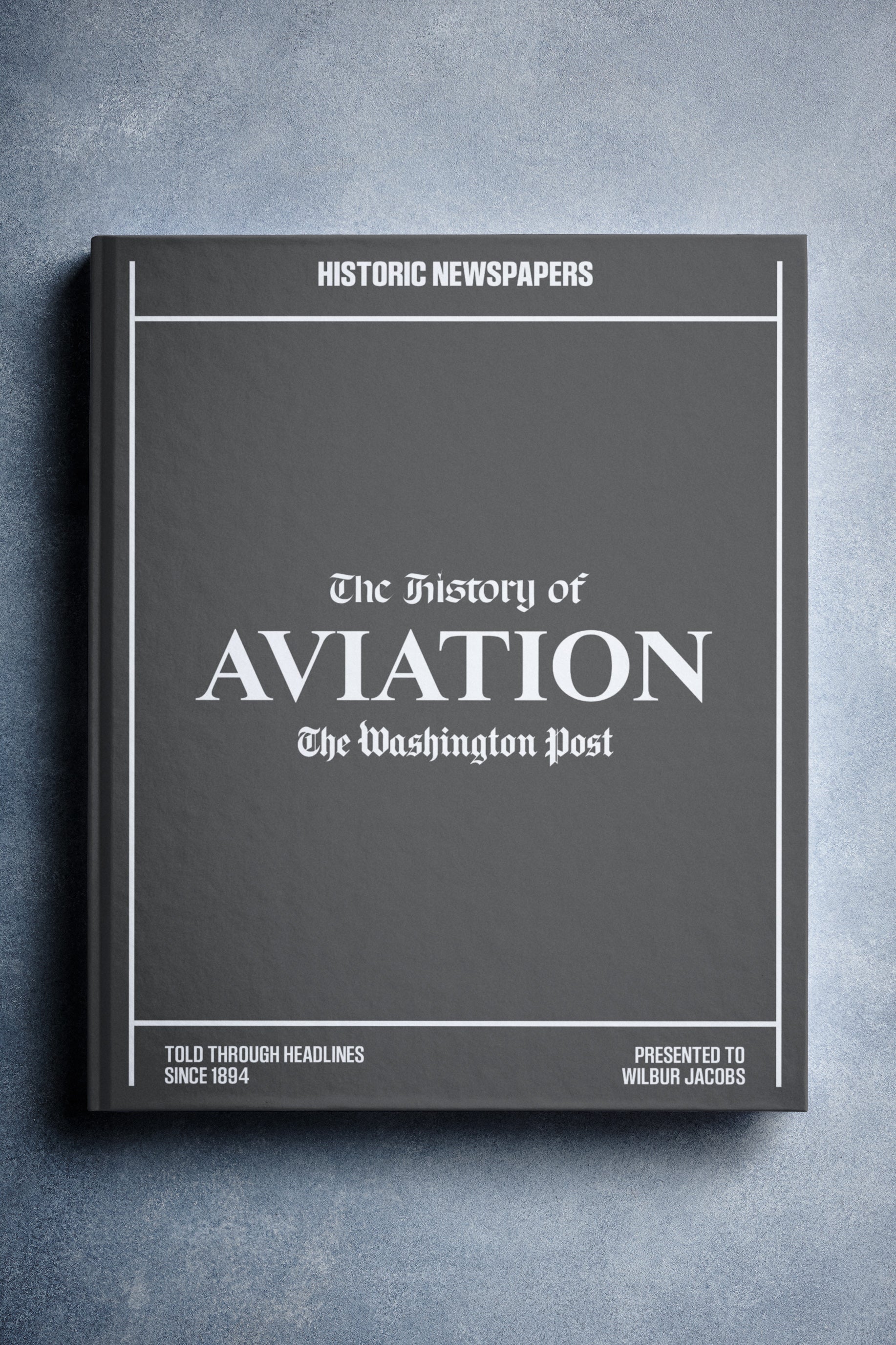 レア洋書　Louis Xv Michel Antoine ジャンクジャーナル等 History of Aviation Newspaper Book | Historic Newspapers