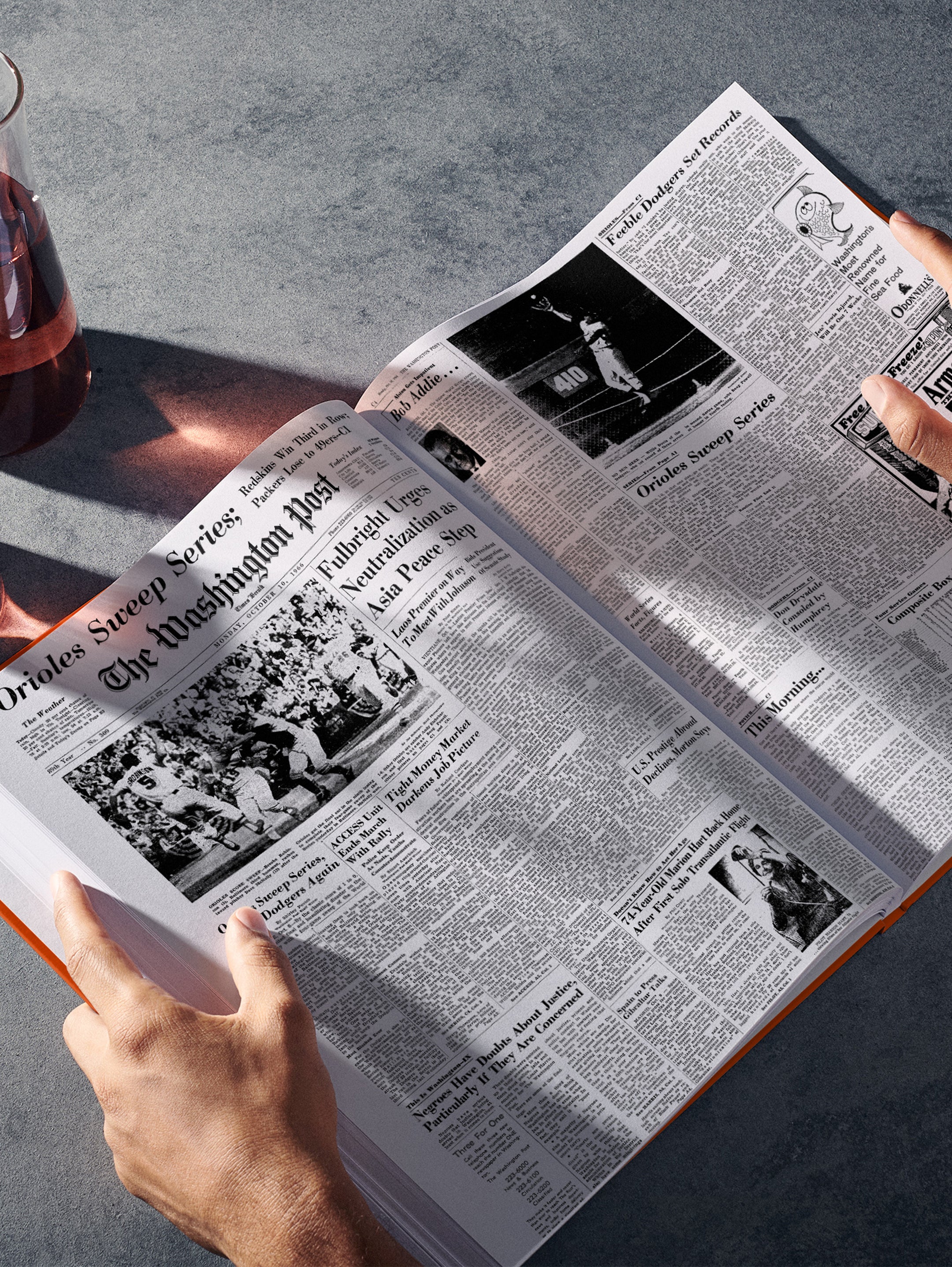 The Baseball History of Baltimore Orioles Washington Post Edition - Historic Newspapers
