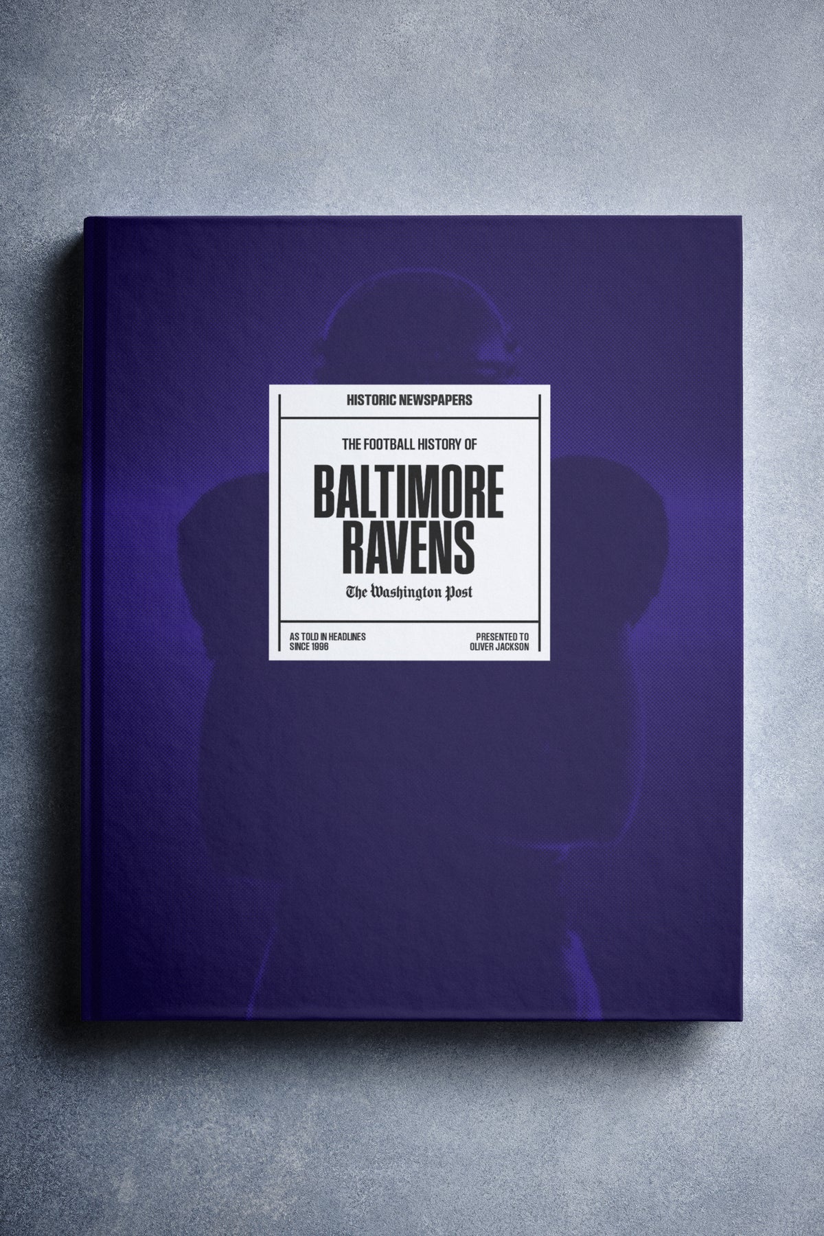 Baltimore Ravens Gifts - Football History Book