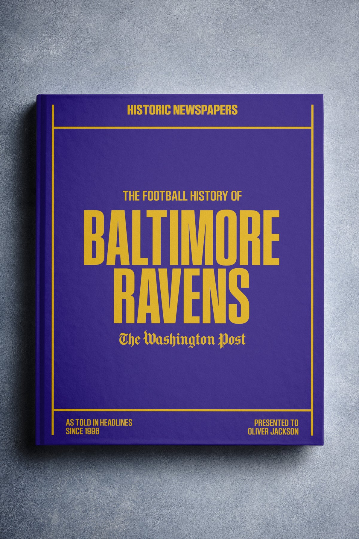 Baltimore Ravens Football History Book | Historic Newspapers